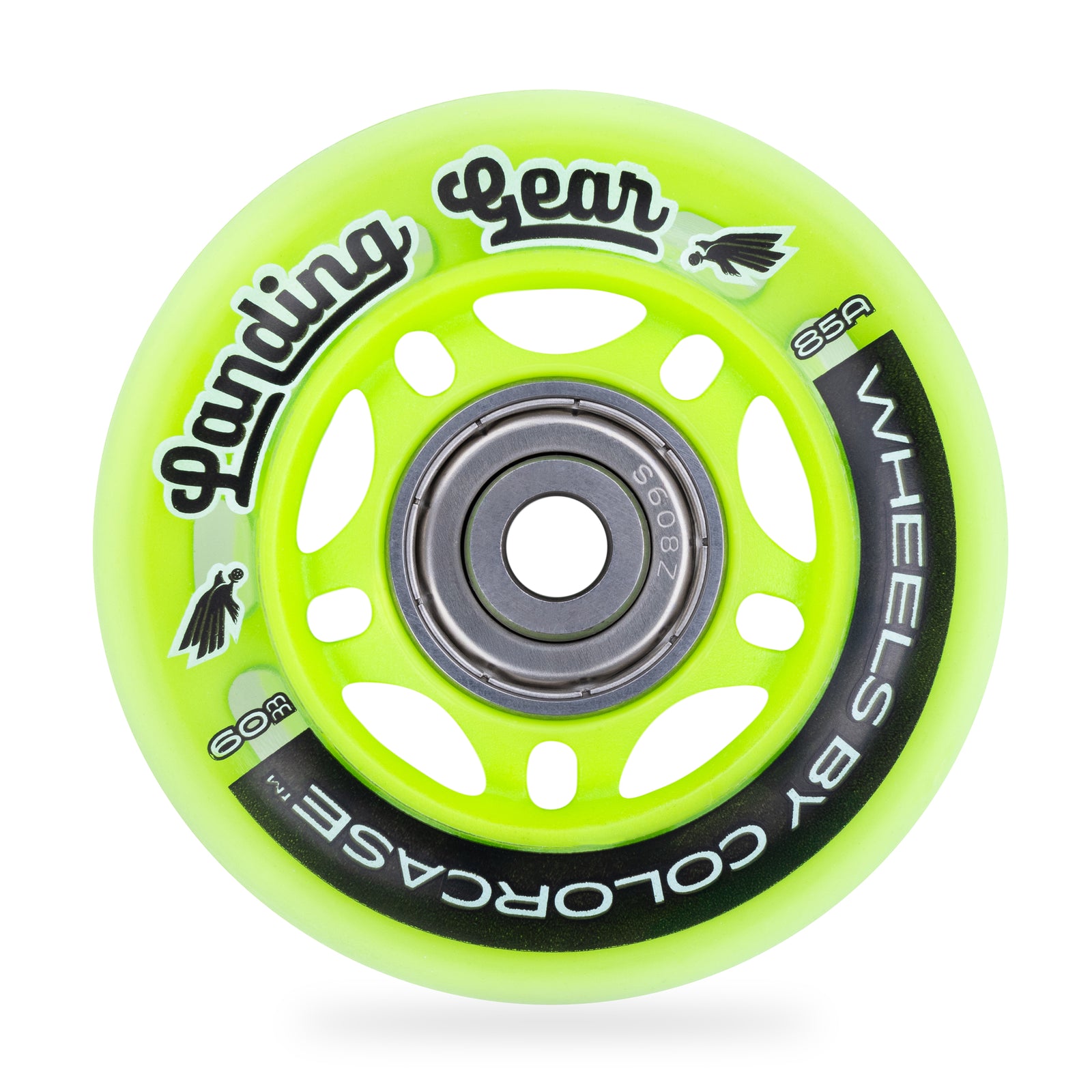 ColorCase Landing Gear Wheels for Pelican AIR Cases - Lime Green