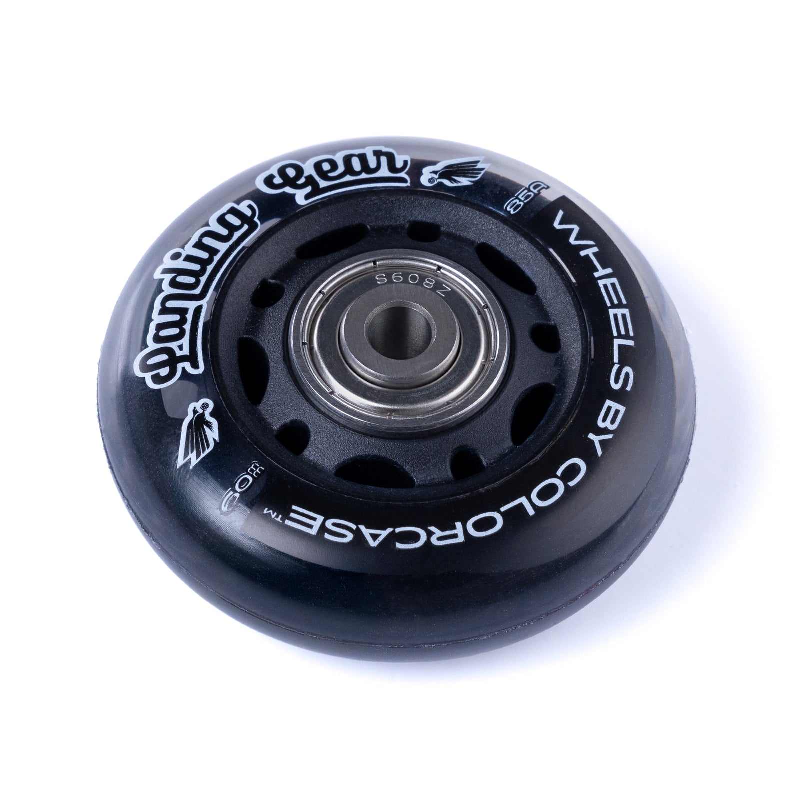 Black - ColorCase Landing Gear Wheels for Pelican Protector 1510 and 1560 Cases