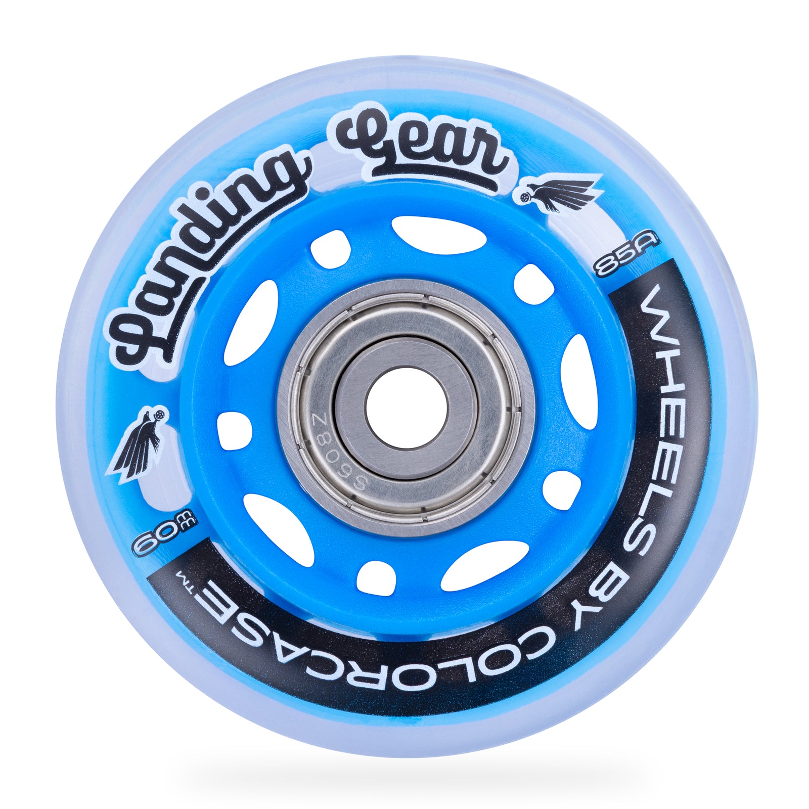 Blue - ColorCase Landing Gear Wheels for Pelican Protector 1510 and 1560 Cases