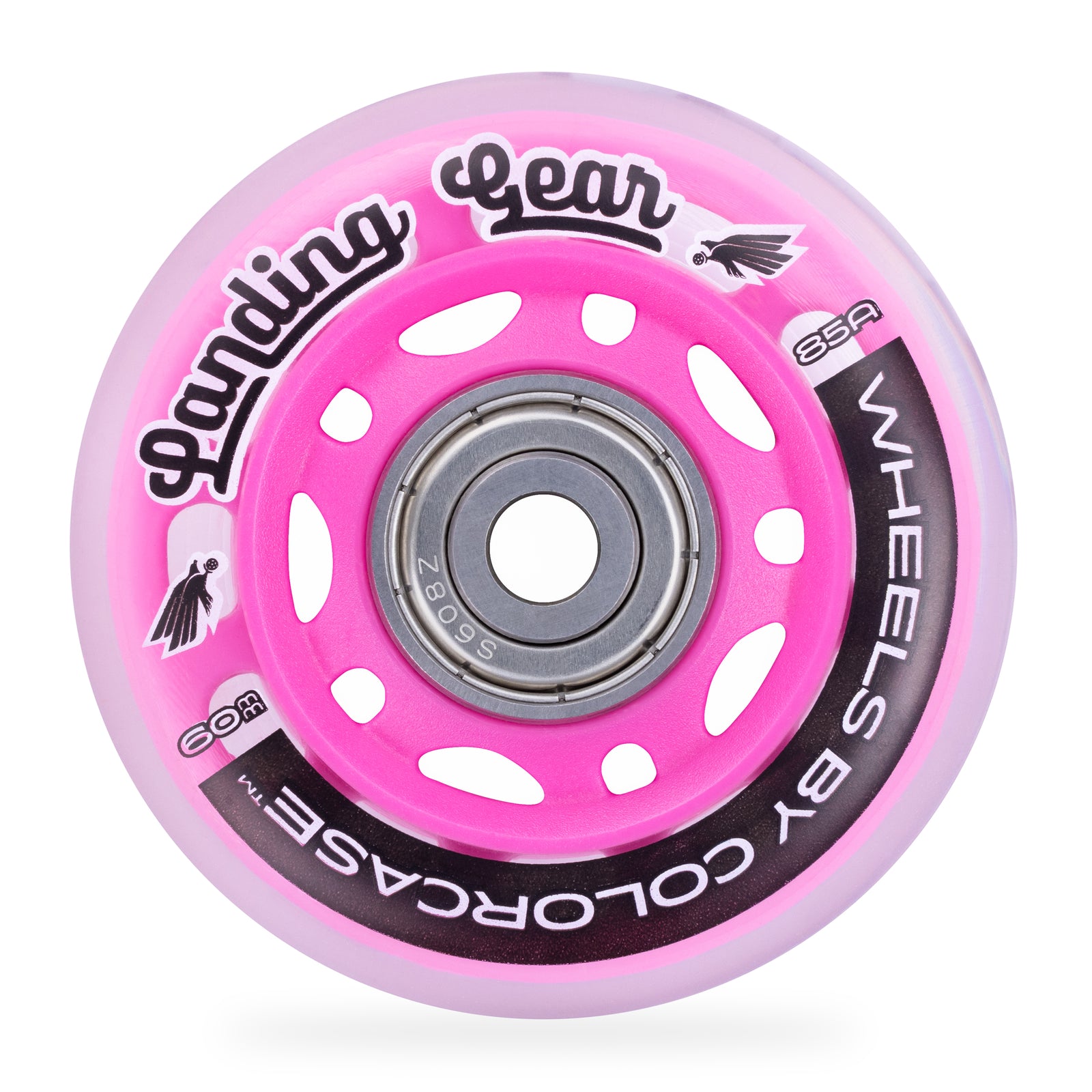 Magenta - ColorCase Landing Gear Wheels for Pelican Protector 1510 and 1560 Cases