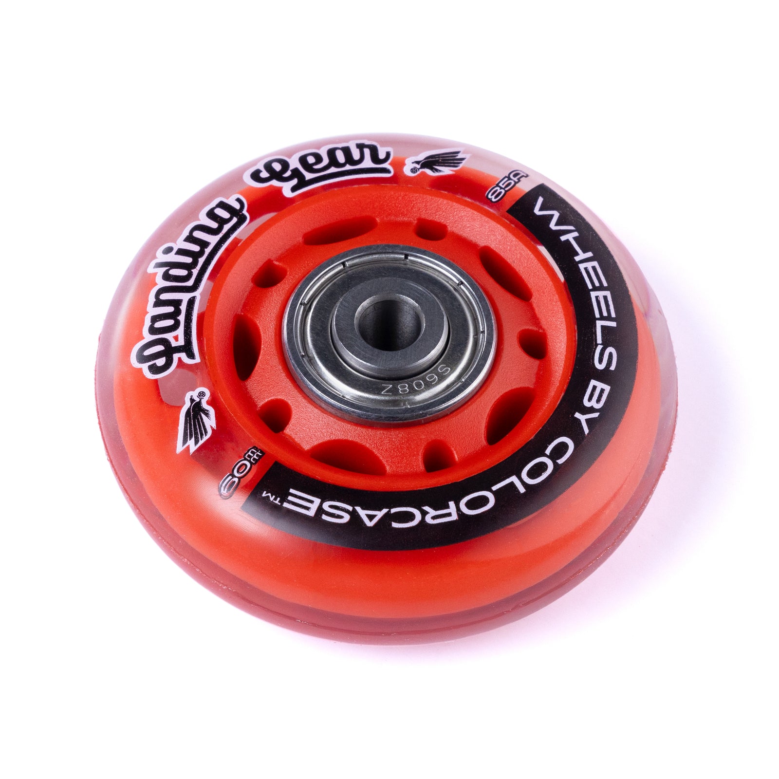 Red - ColorCase Landing Gear Wheels for Pelican Protector 1510 and 1560 Cases