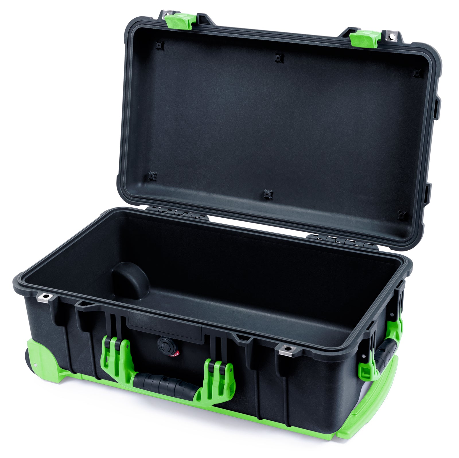 Pelican 1510 Case - Black & Lime Green Trolley