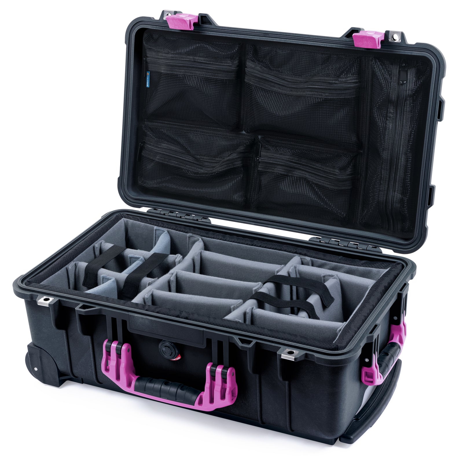Pelican 1510 Case - Black & Magenta