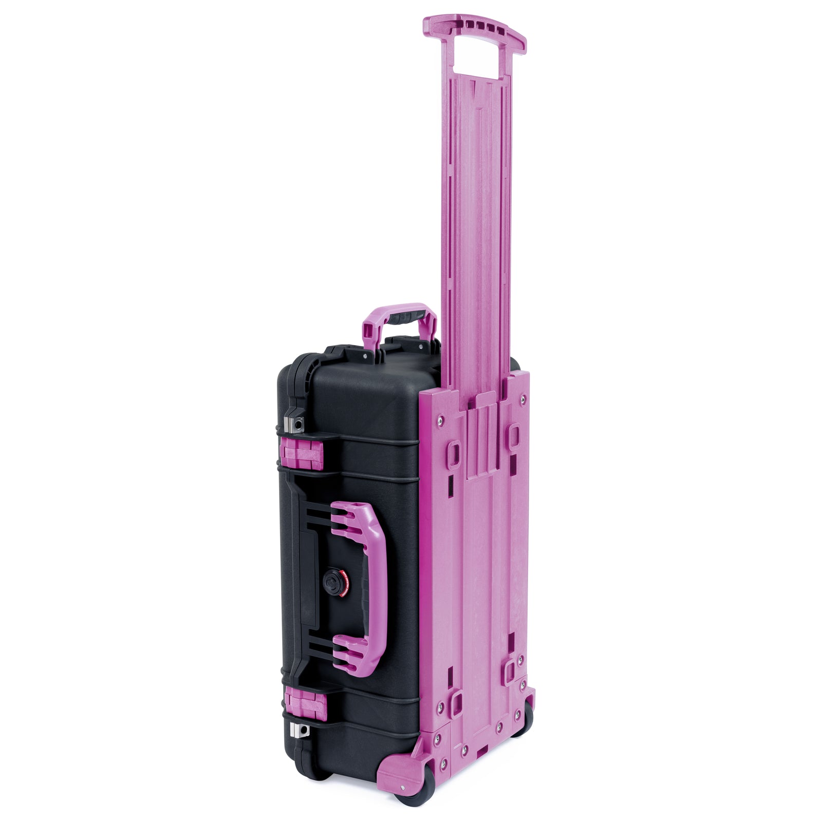 Pelican 1510 Case - Black & Magenta Trolley