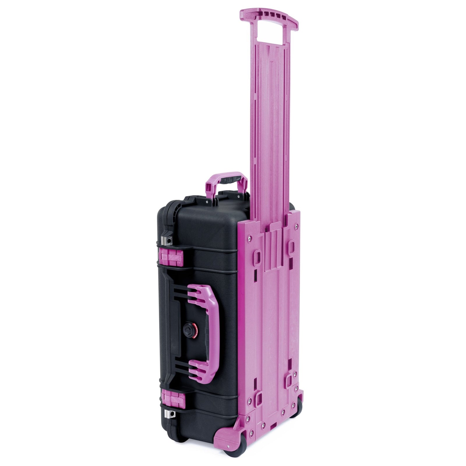 Pelican 1510 Case - Black & Magenta Trolley - Empty (Case Only)