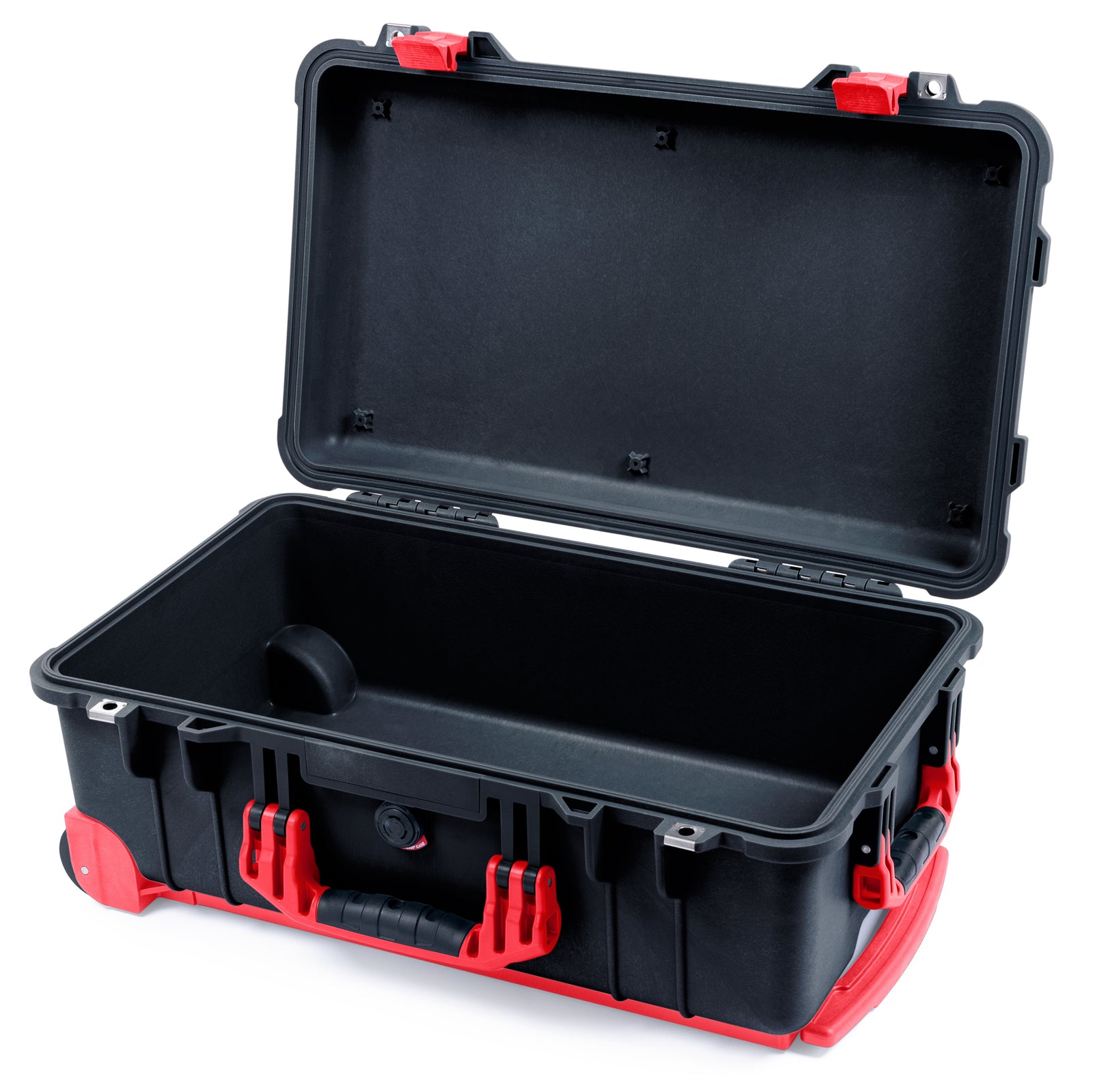 Pelican 1510 Case - Black & Red Trolley