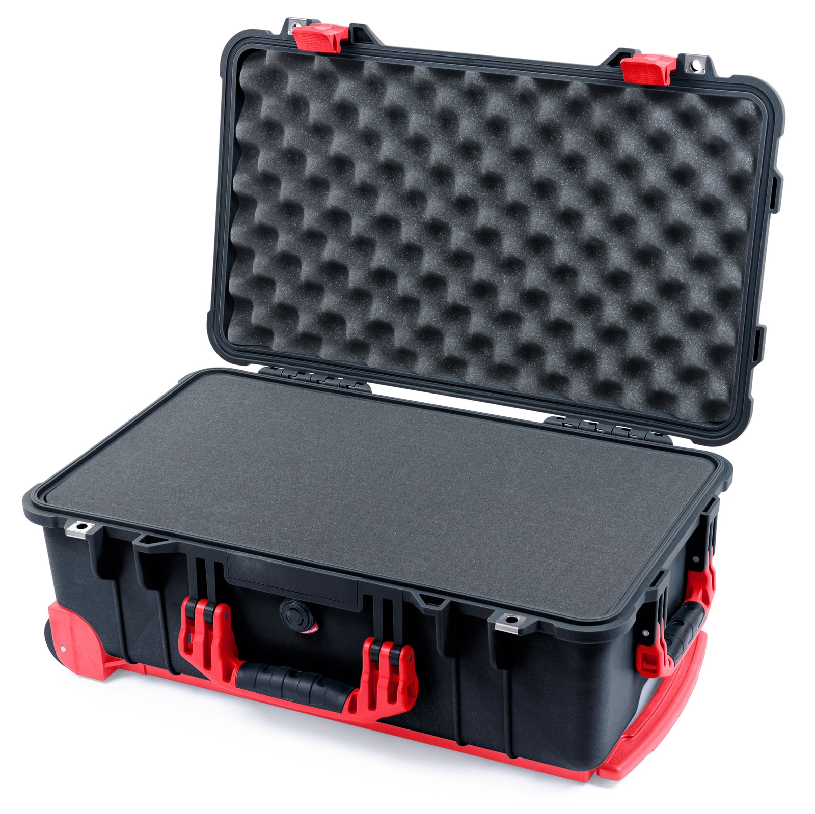 Pelican 1510 Case - Black & Red Trolley