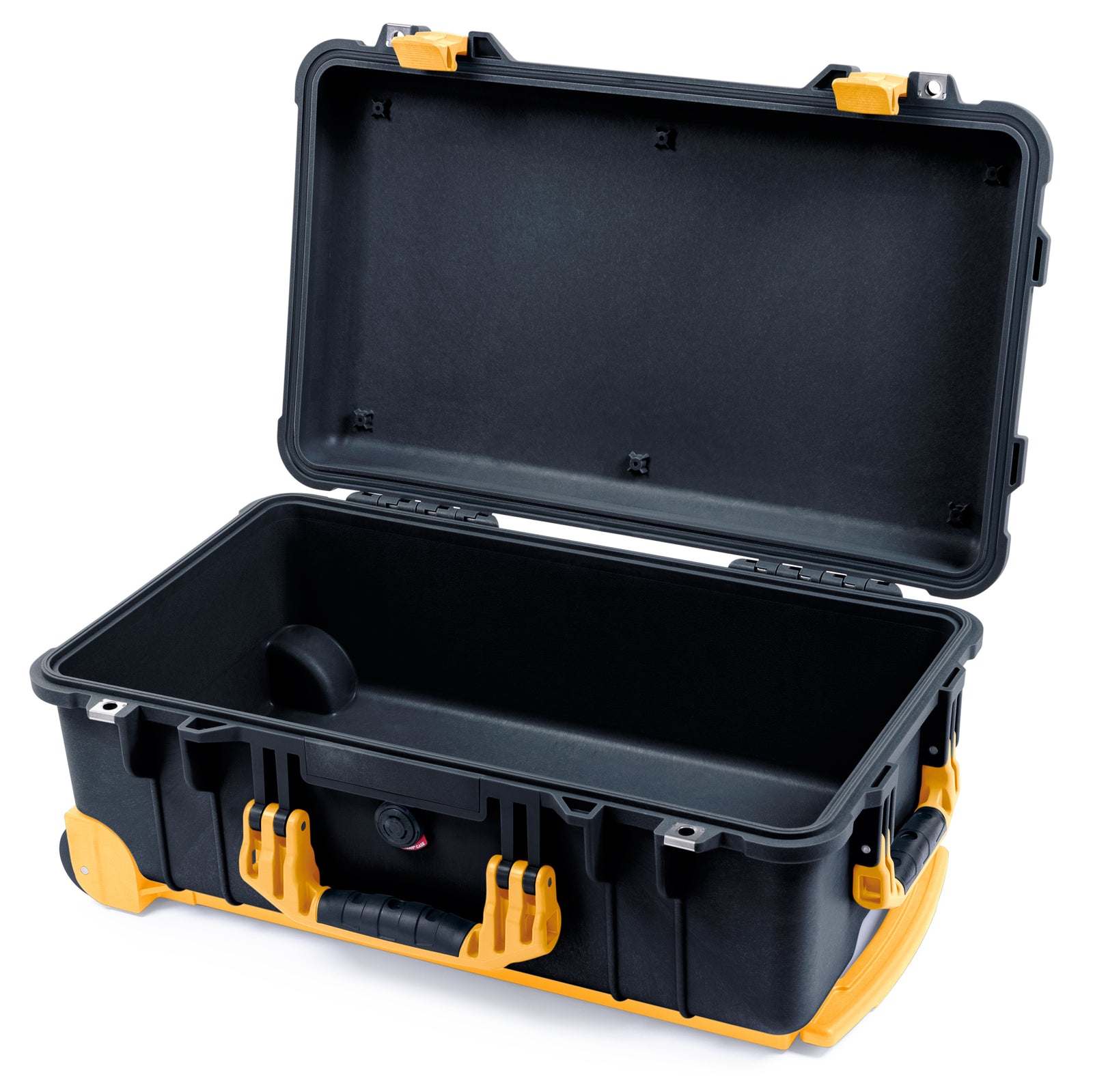 Pelican 1510 Case - Black & Yellow Trolley