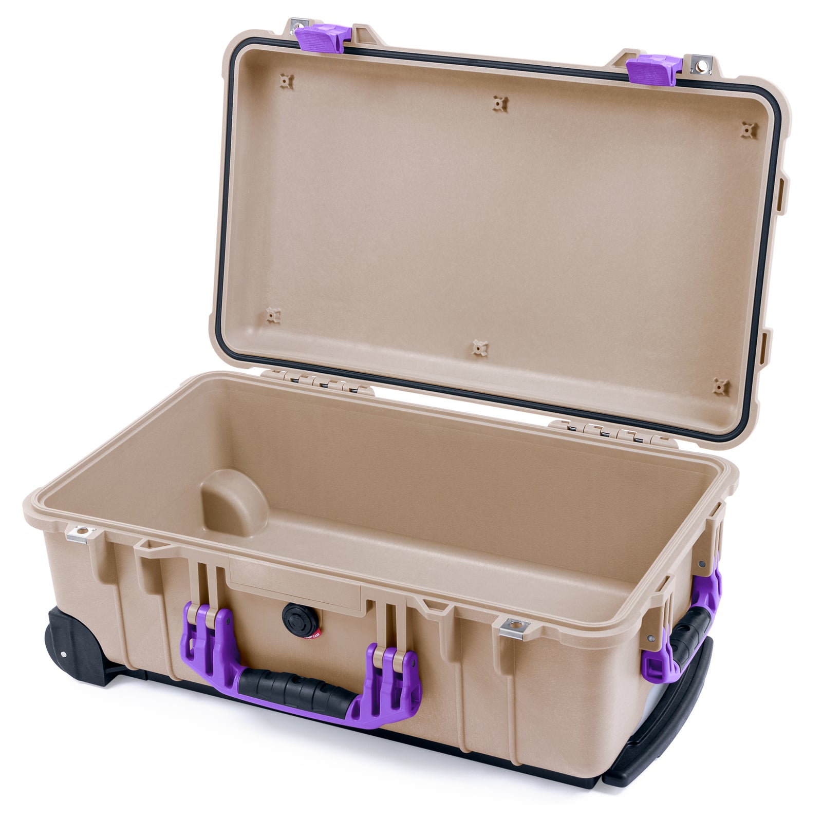 Pelican 1510 Case - Desert Tan & Purple