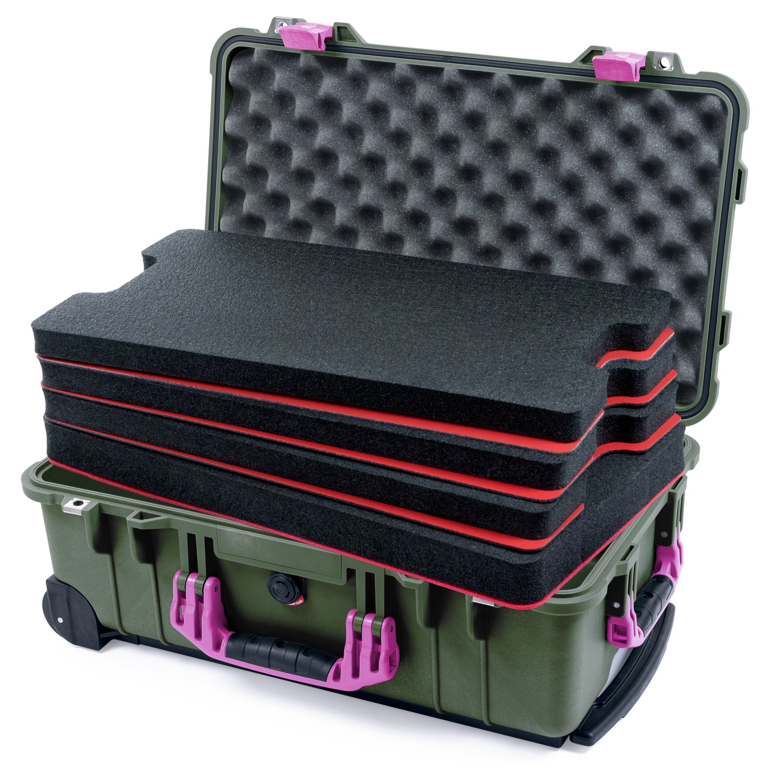 Pelican 1510 Case - OD Green & Magenta