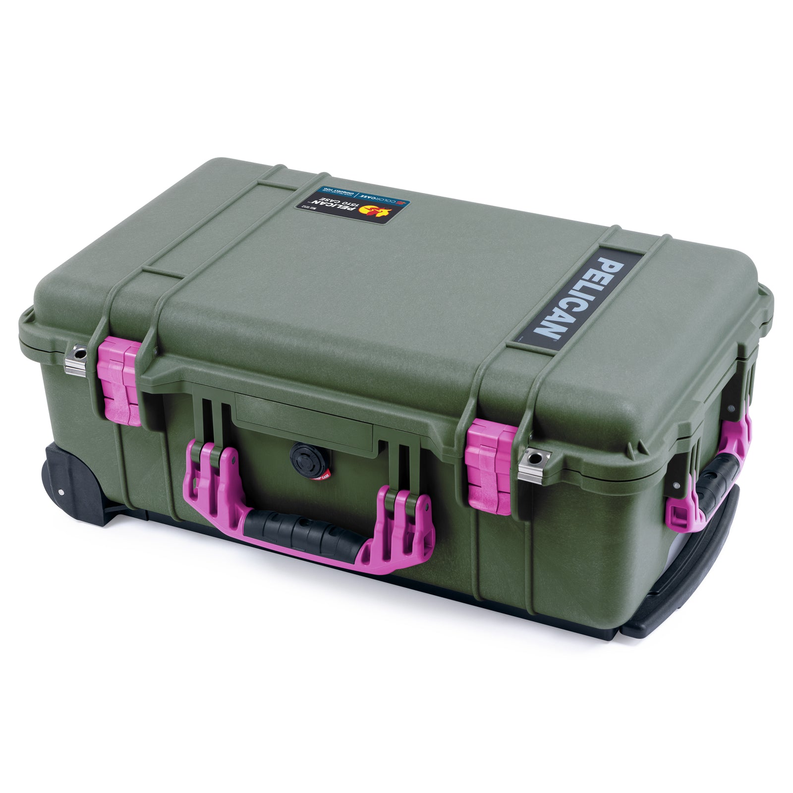 Pelican 1510 Case - OD Green & Magenta
