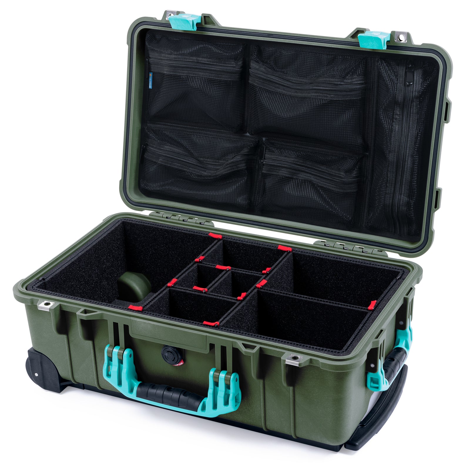Pelican 1510 Case - OD Green & Teal