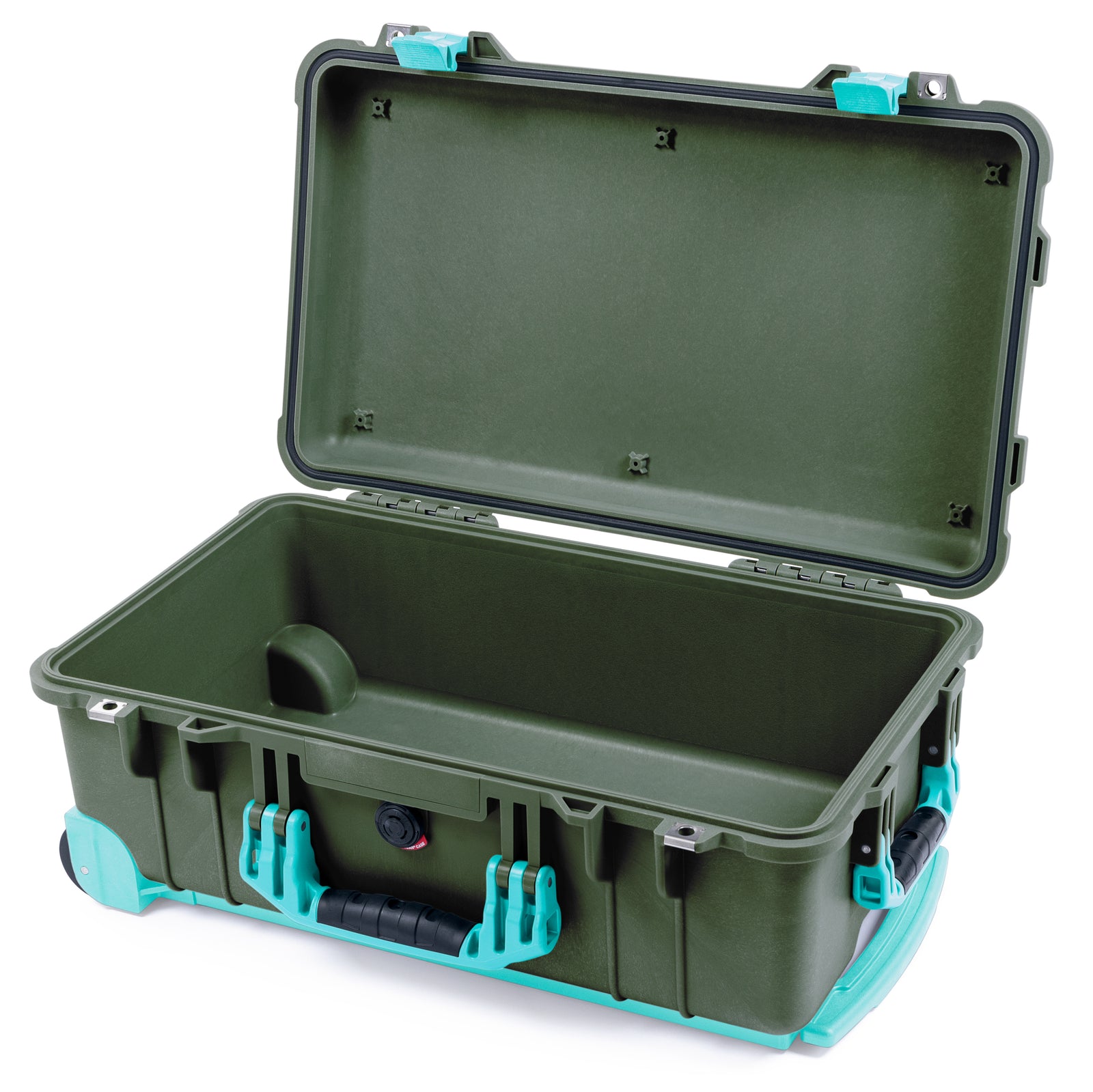Pelican 1510 Case - OD Green & Teal Trolley