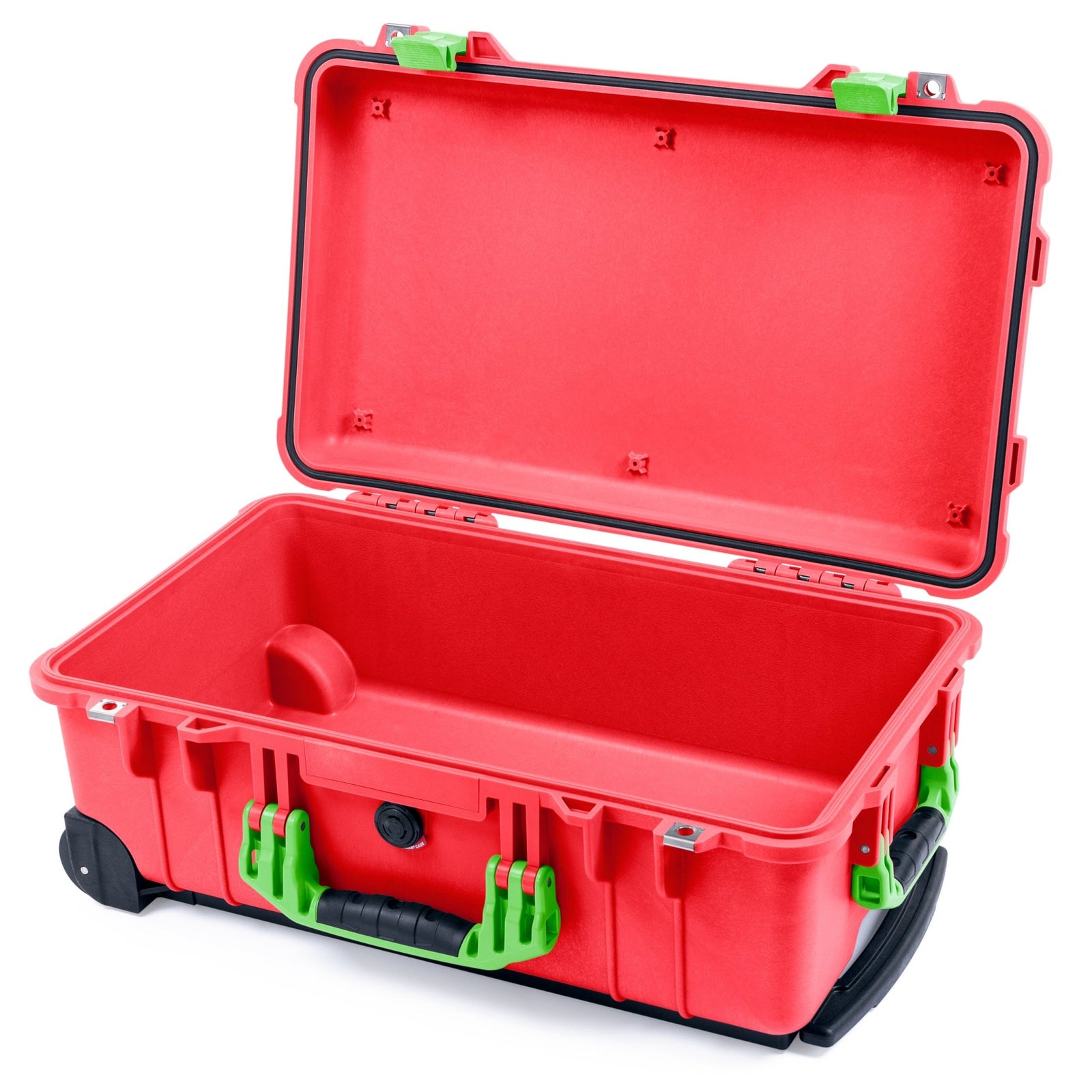 Pelican 1510 Case - Red & Lime Green - Empty (Case Only)