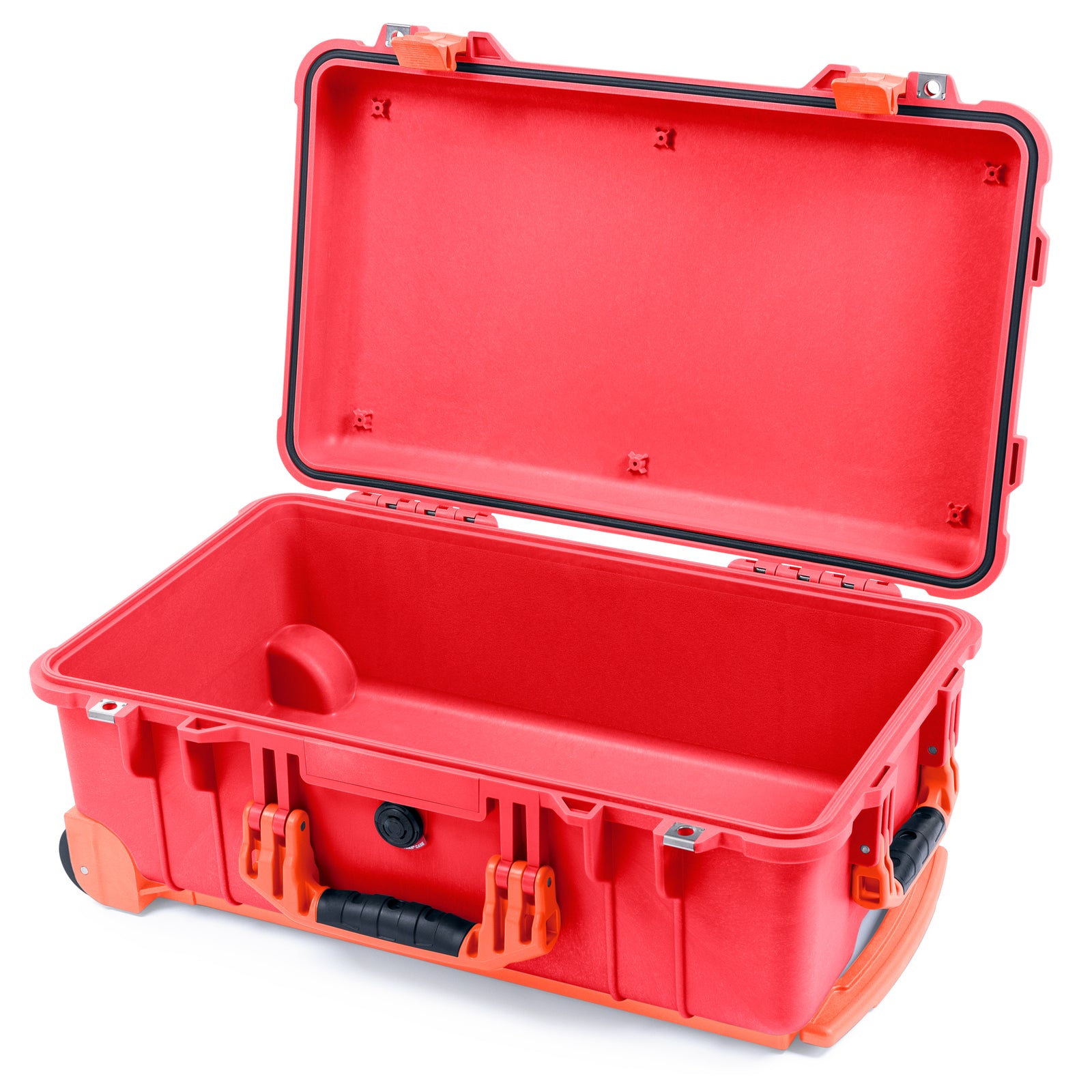 Pelican 1510 Case - Red & Orange Trolley