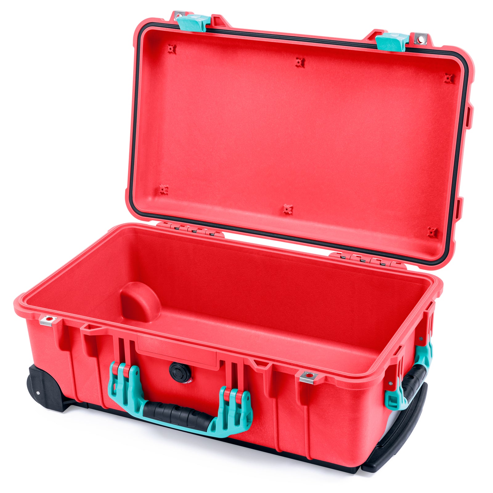 Pelican 1510 Case - Red & Teal