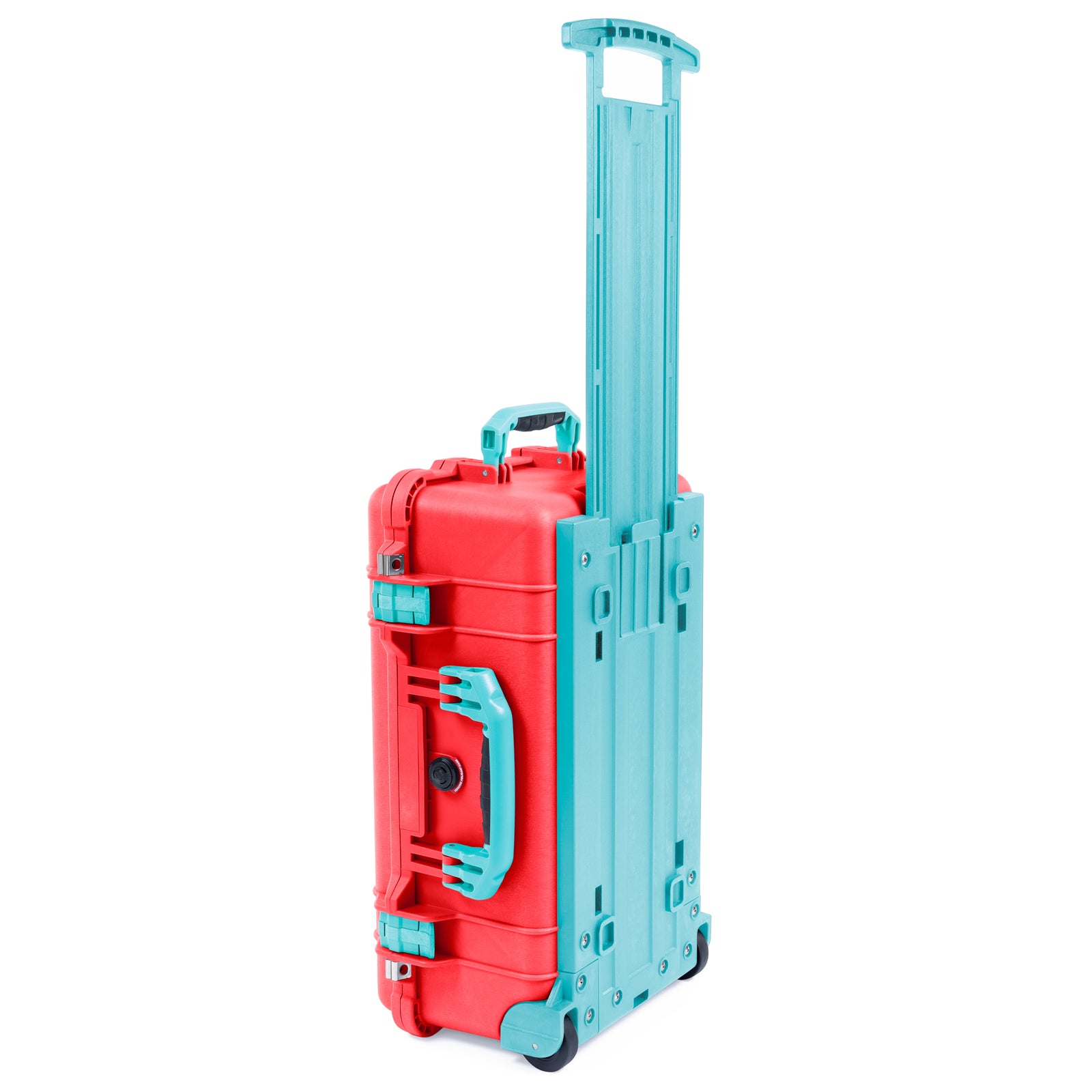Pelican 1510 Case - Red & Teal Trolley