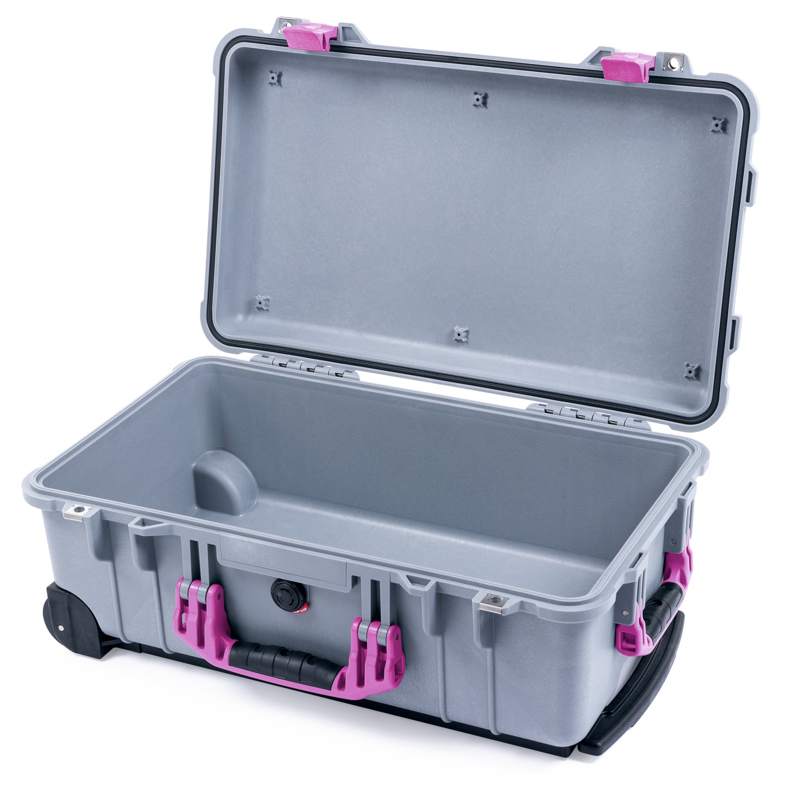 Pelican 1510 Case - Silver & Magenta