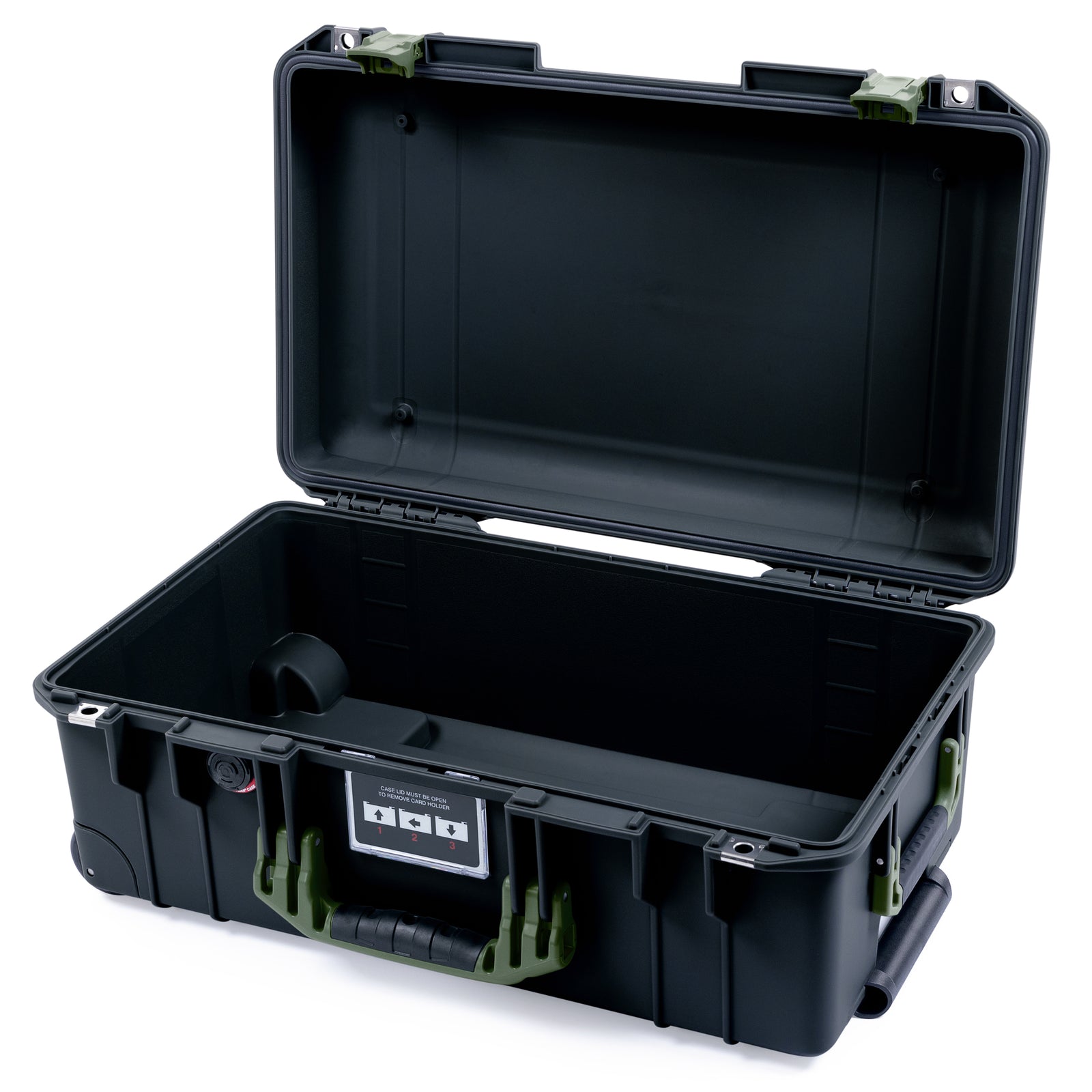 Pelican 1535 Air Carry-on Case - Black & OD Green