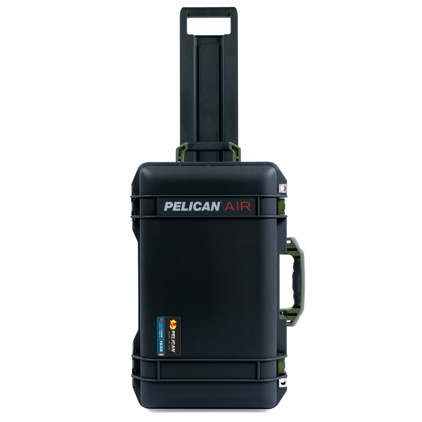 Pelican 1535 Air Carry-on Case - Black & OD Green