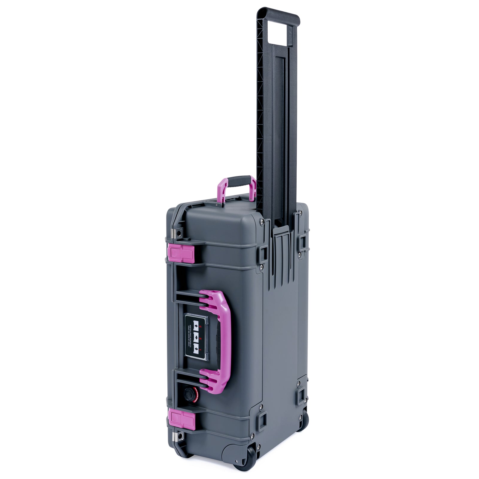 Pelican 1535 Air Carry-on Case - Charcoal & Magenta