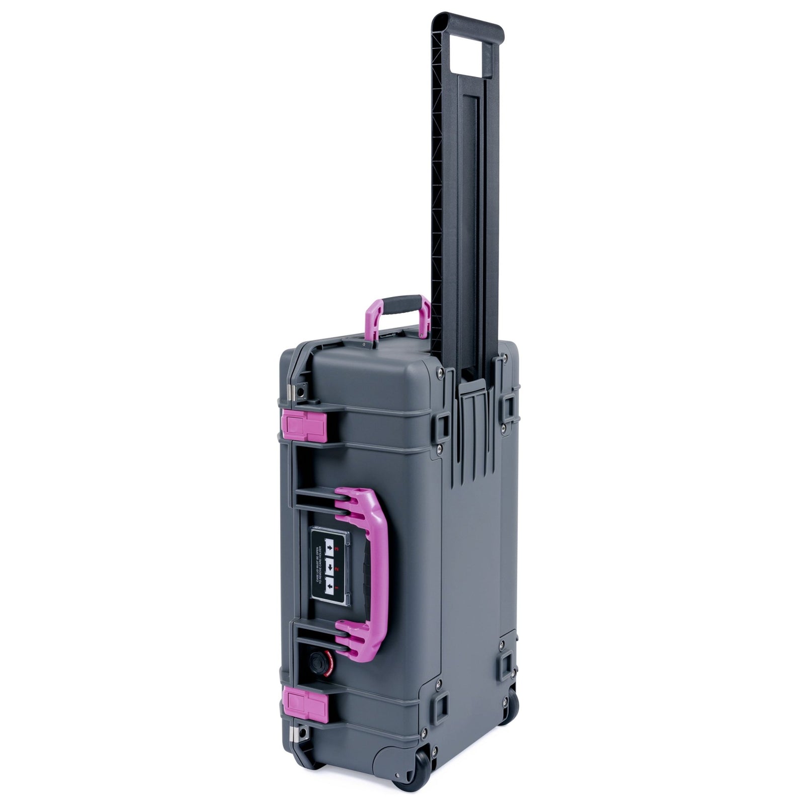 Pelican 1535 Air Carry - on Case - Charcoal & Magenta - Empty