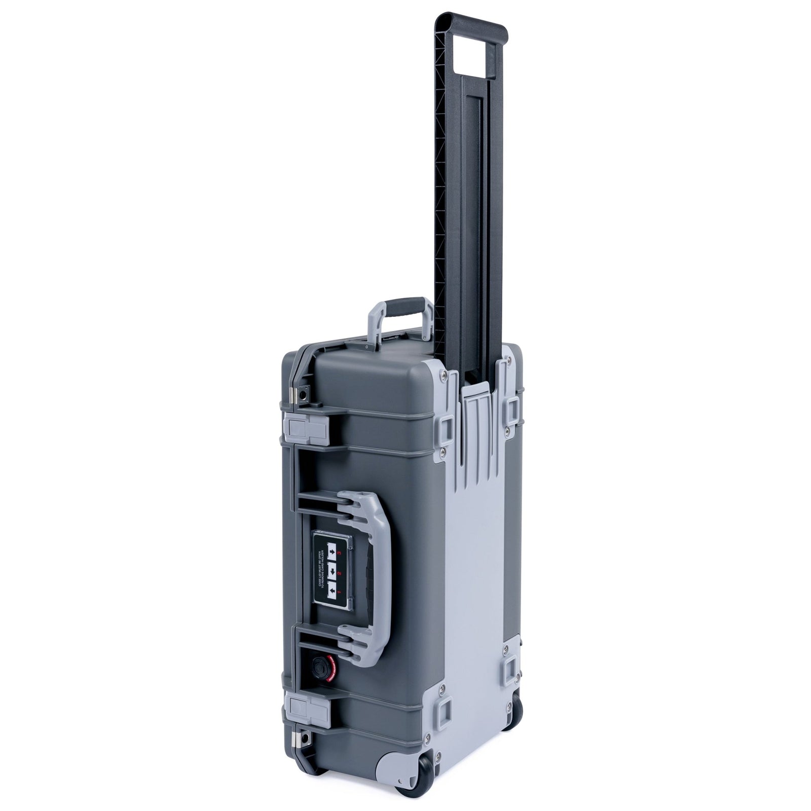 Pelican 1535 Air Carry - on Case - Charcoal & Silver Trolley - Empty