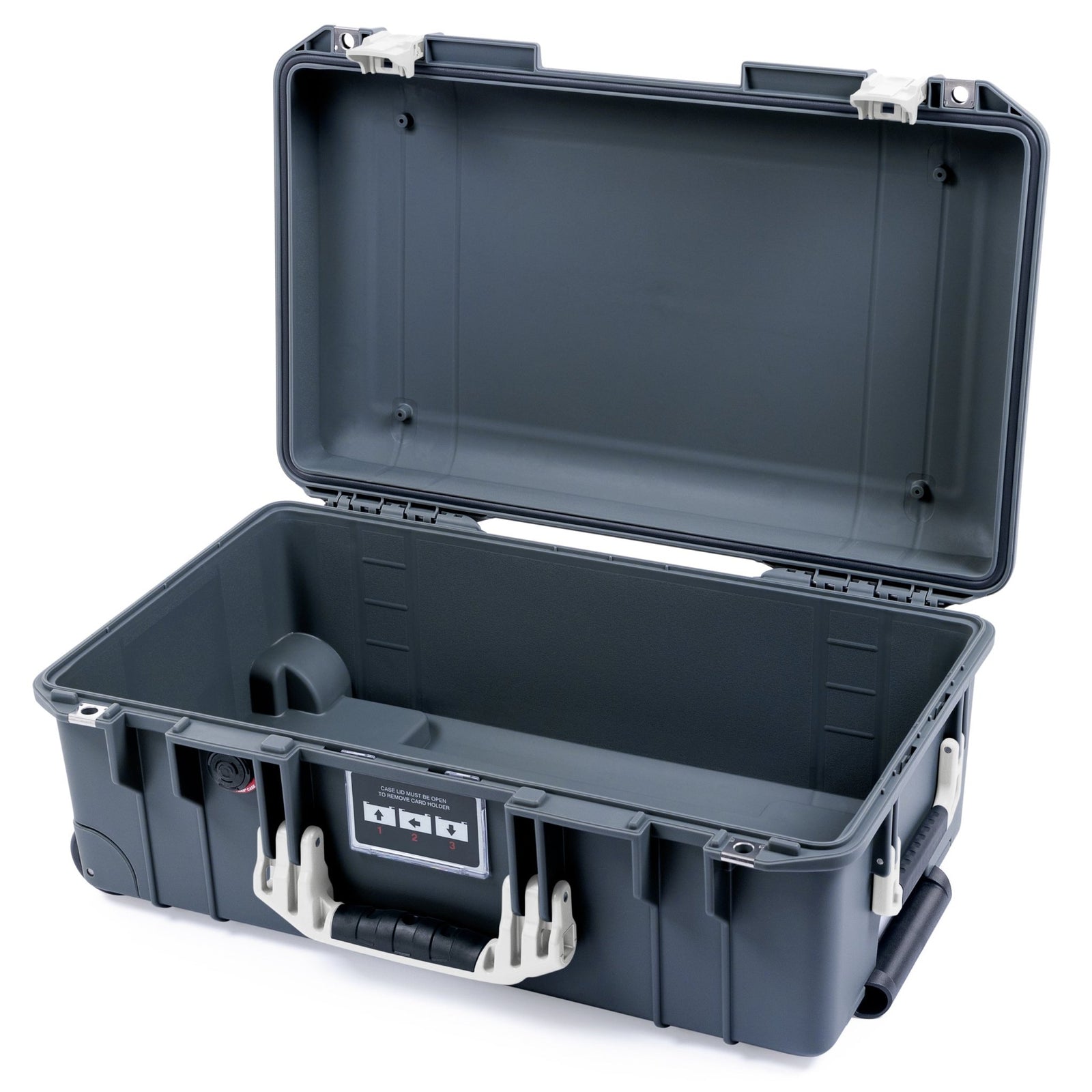 Pelican 1535 Air Carry - on Case - Charcoal & White - Empty