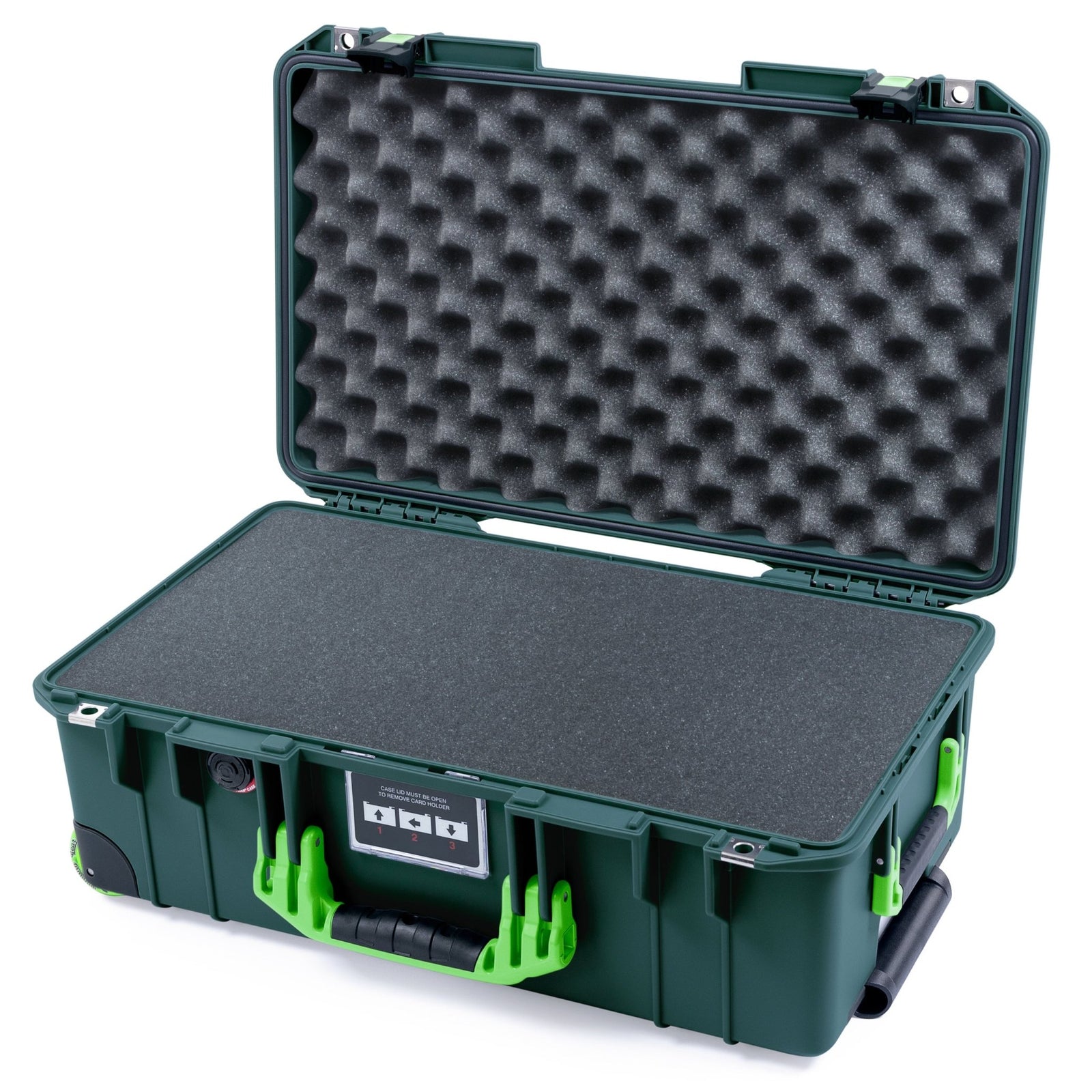 Pelican 1535 Air Formula Series Case - Silverstone - Pick & Pluck Foam / Convoluted Lid Foam