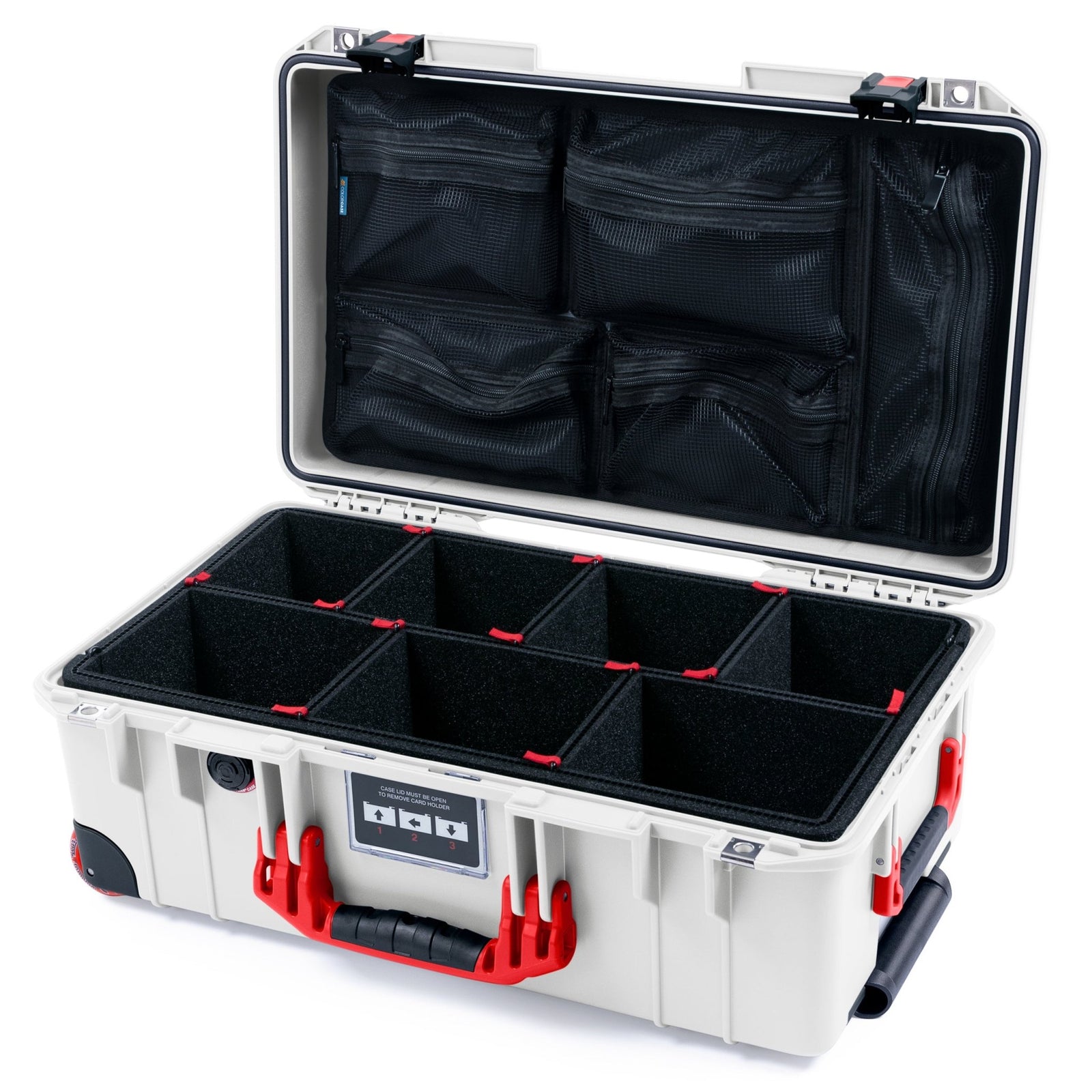 Pelican 1535 Air Formula Series Case - Kannapolis (2026) - TrekPak Divider System / Mesh Lid Organizer