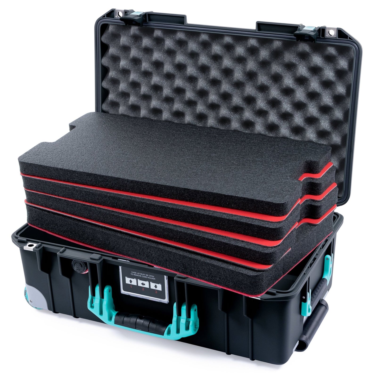 Pelican 1535 Air Formula Series Case - Brackley - DIY Tool Foam Kit / Convoluted Lid Foam