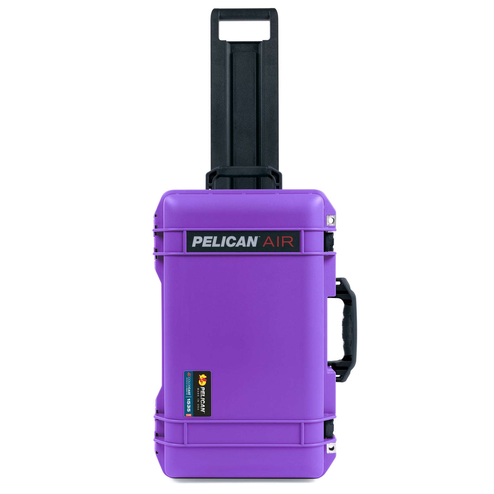 Pelican 1535 Air Carry-on Case - Galaxy Purple & Black TSA Latches