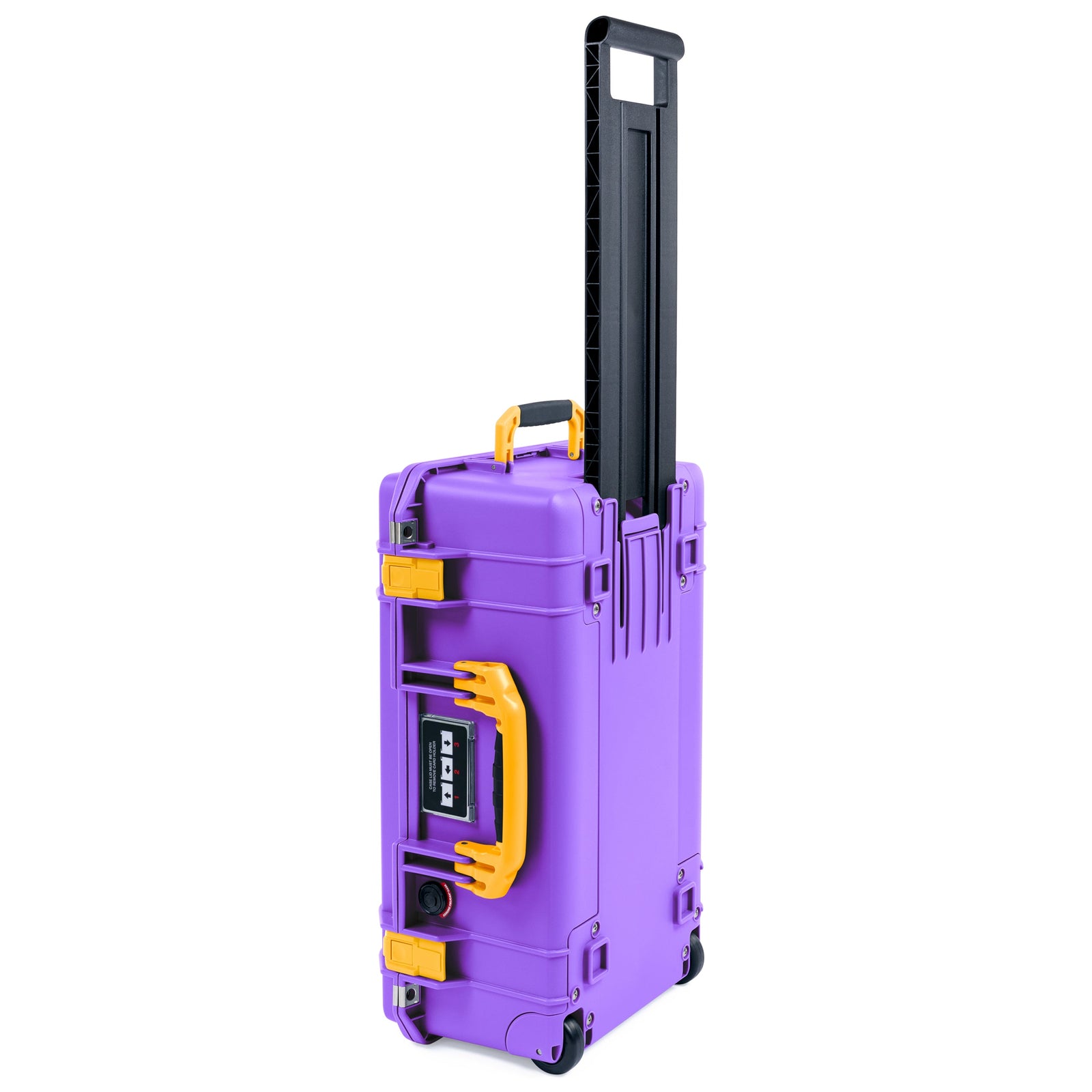 Pelican 1535 Air Carry-on Case - Galaxy Purple & Yellow