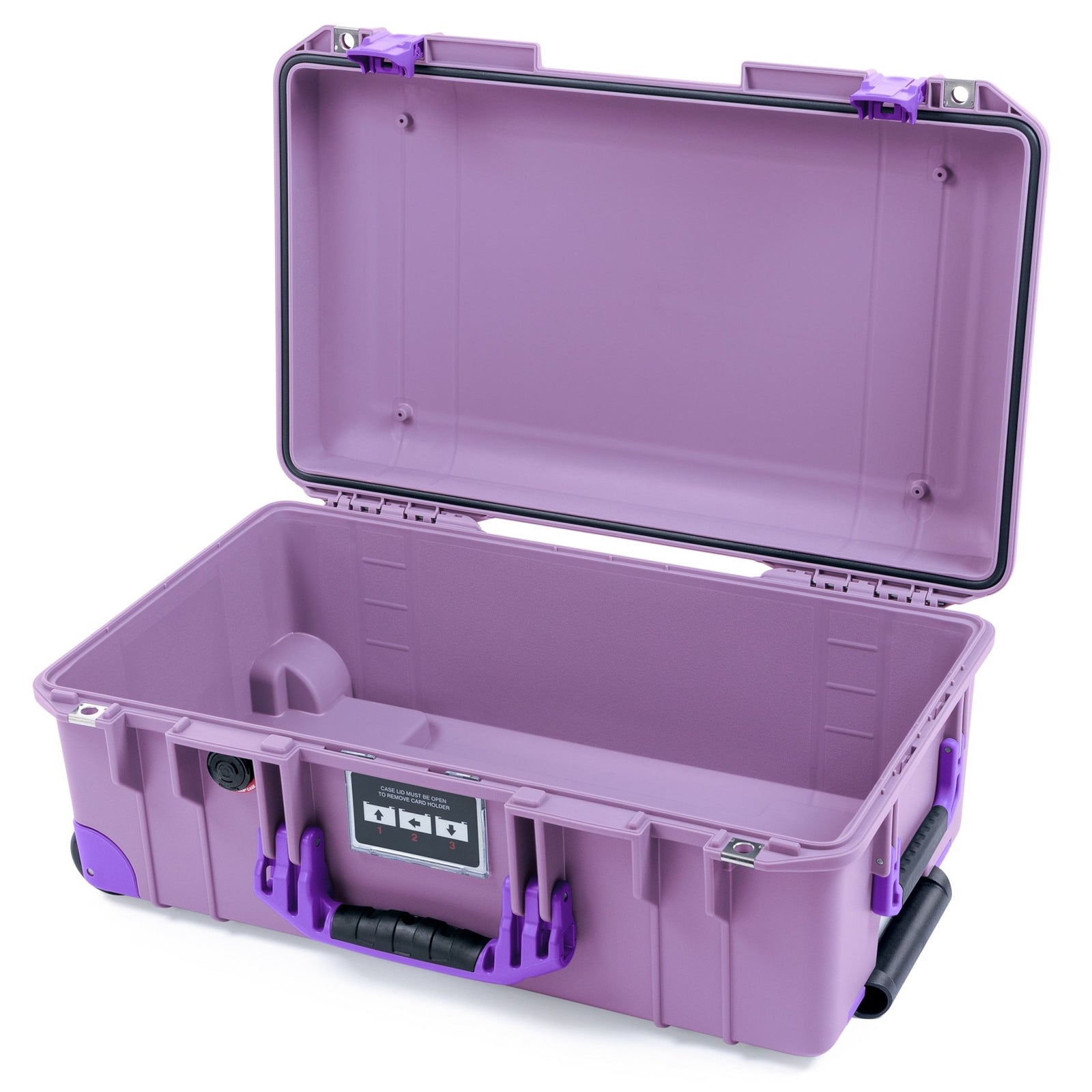 Pelican 1535 Air Carry - on Case - Lilac & Purple Trolley - Empty