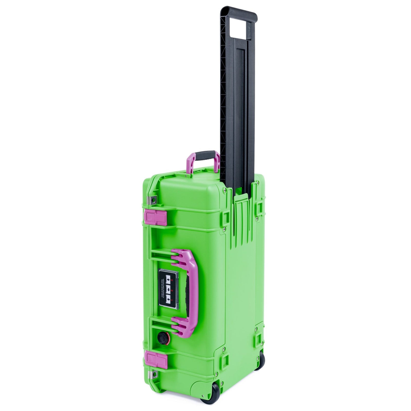 Pelican 1535 Air Carry - on Case - Lime Green & Magenta - Empty