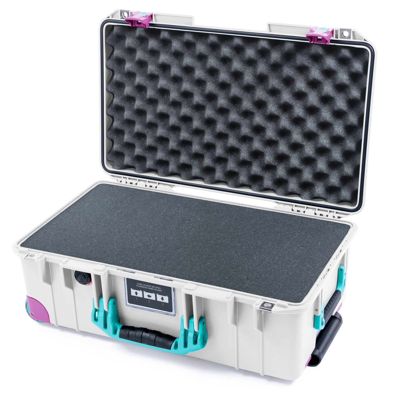 Pelican 1535 Air Retro Remix Case - Miami Days - Pick & Pluck Foam / Convoluted Lid Foam