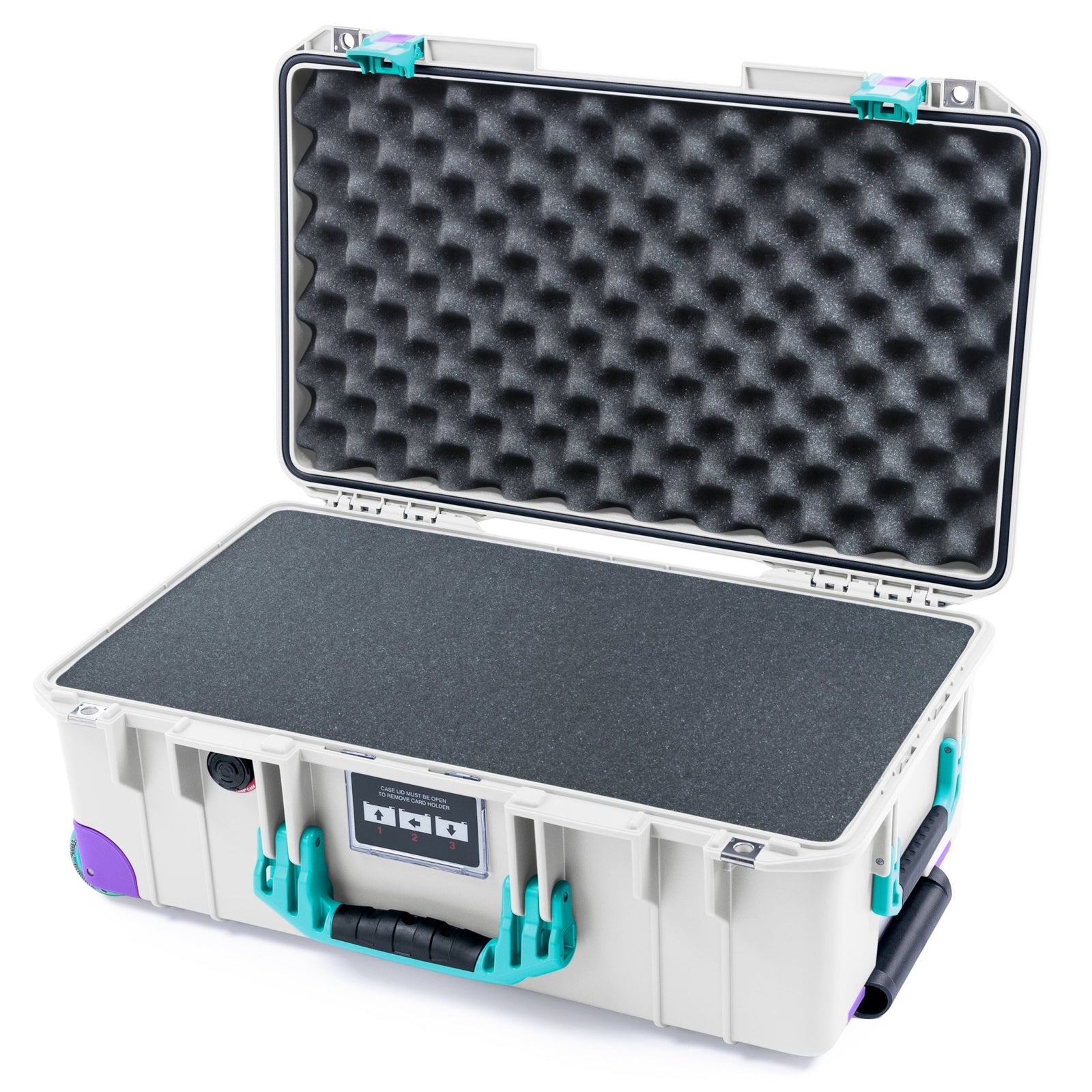 Pelican 1535 Air Retro Remix Case - Paper Cup Splash - Pick & Pluck Foam / Convoluted Lid Foam