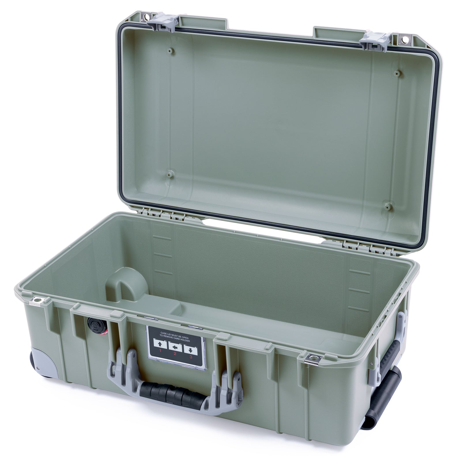 Pelican 1535 Air Carry-on Case - Sage & Silver Trolley