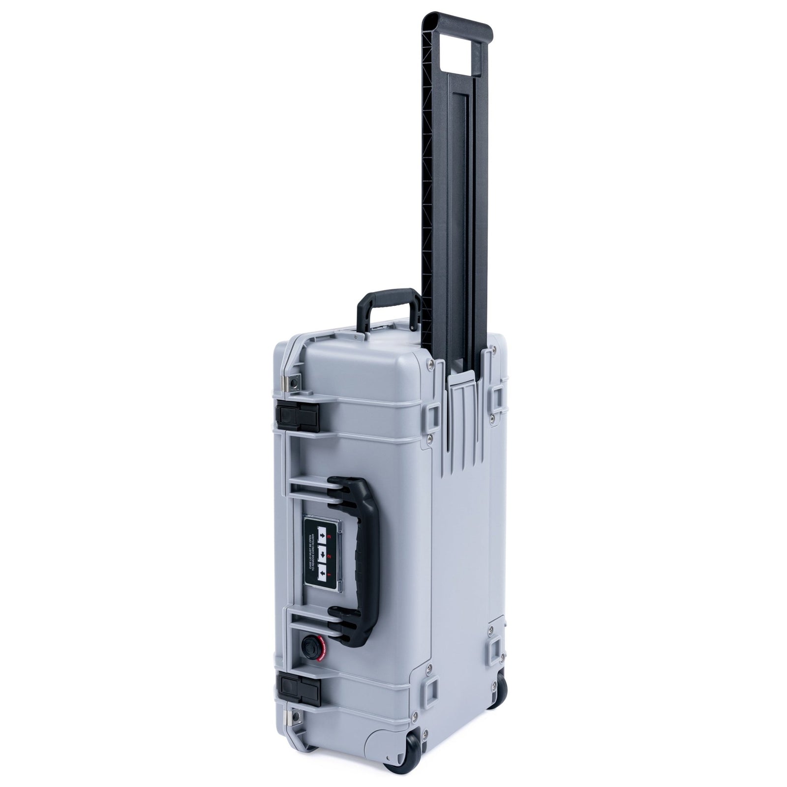 Pelican 1535 Air Carry - on Case - Silver & Black - Empty