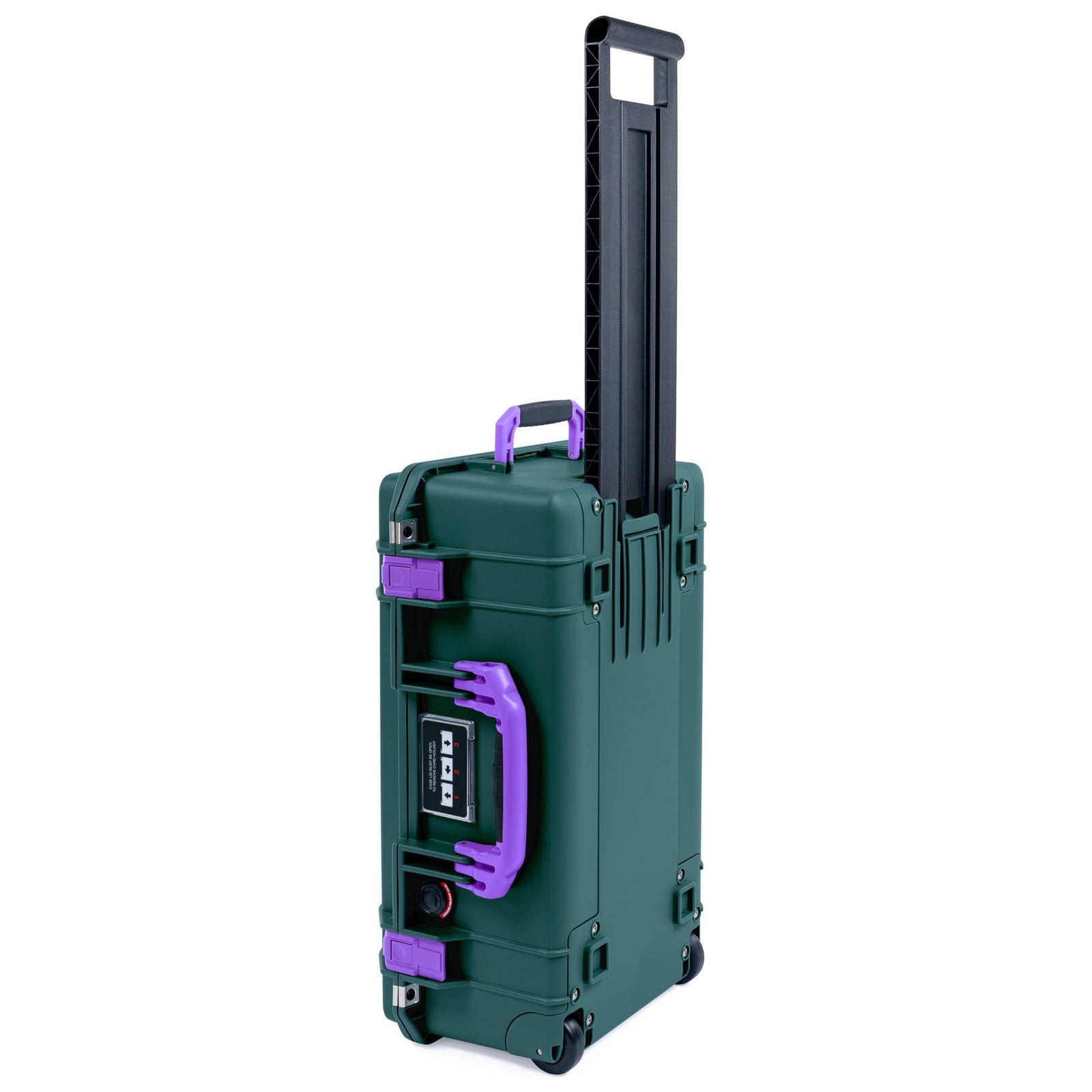 Pelican 1535 Air Carry - on Case - Trekking Green & Purple - Empty