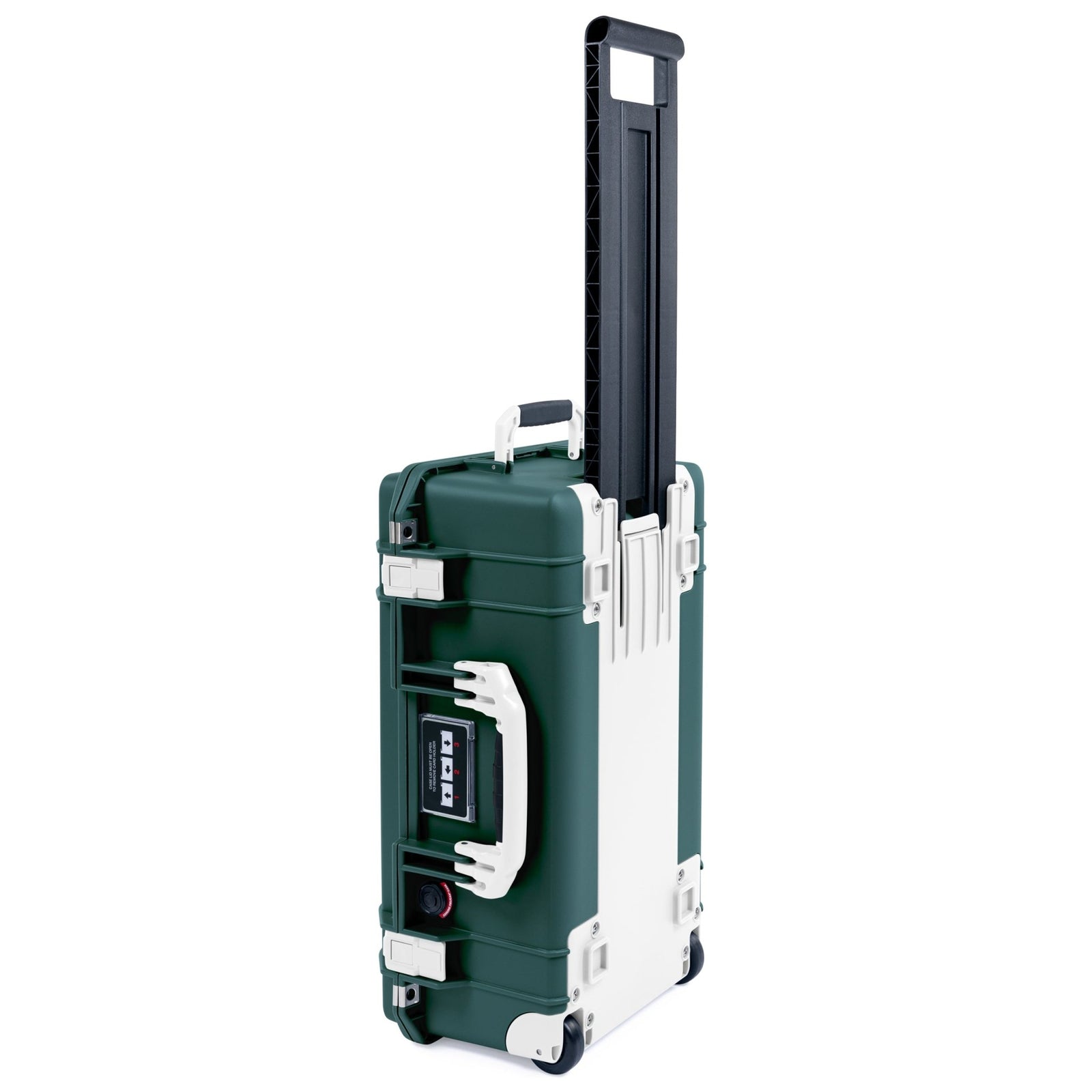 Pelican 1535 Air Carry - on Case - Trekking Green & Whiteout Trolley - Empty