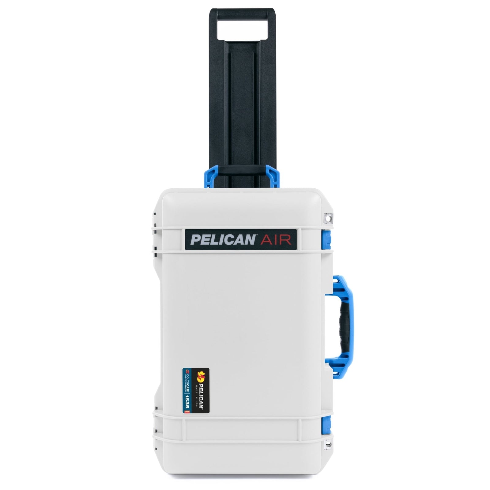 Pelican 1535 Air Carry - on Case - Whiteout & Blue Trolley - Empty