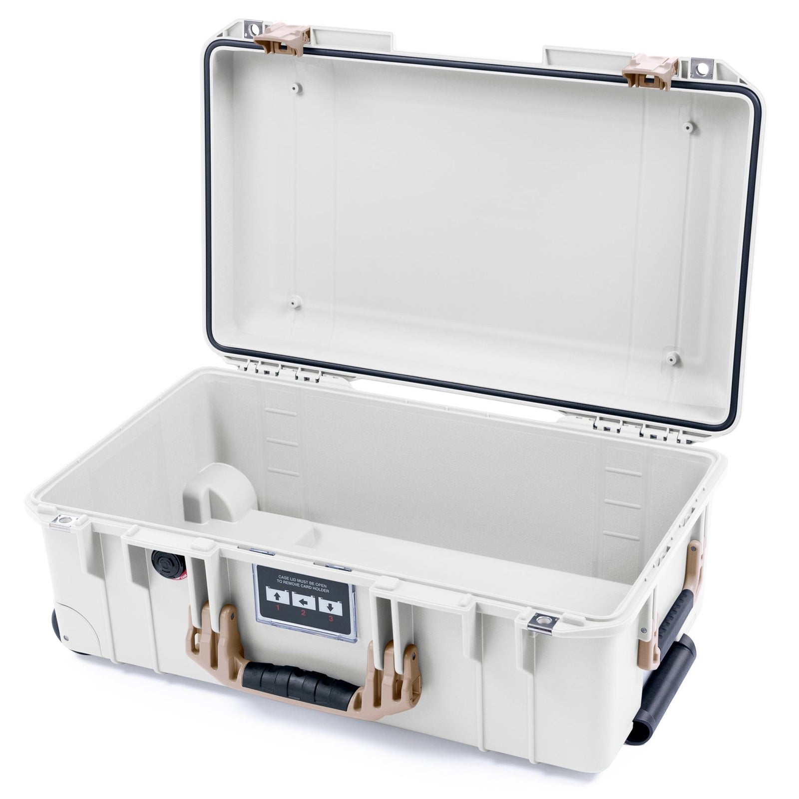 Pelican 1535 Air Carry - on Case - Whiteout & Desert Tan - Empty