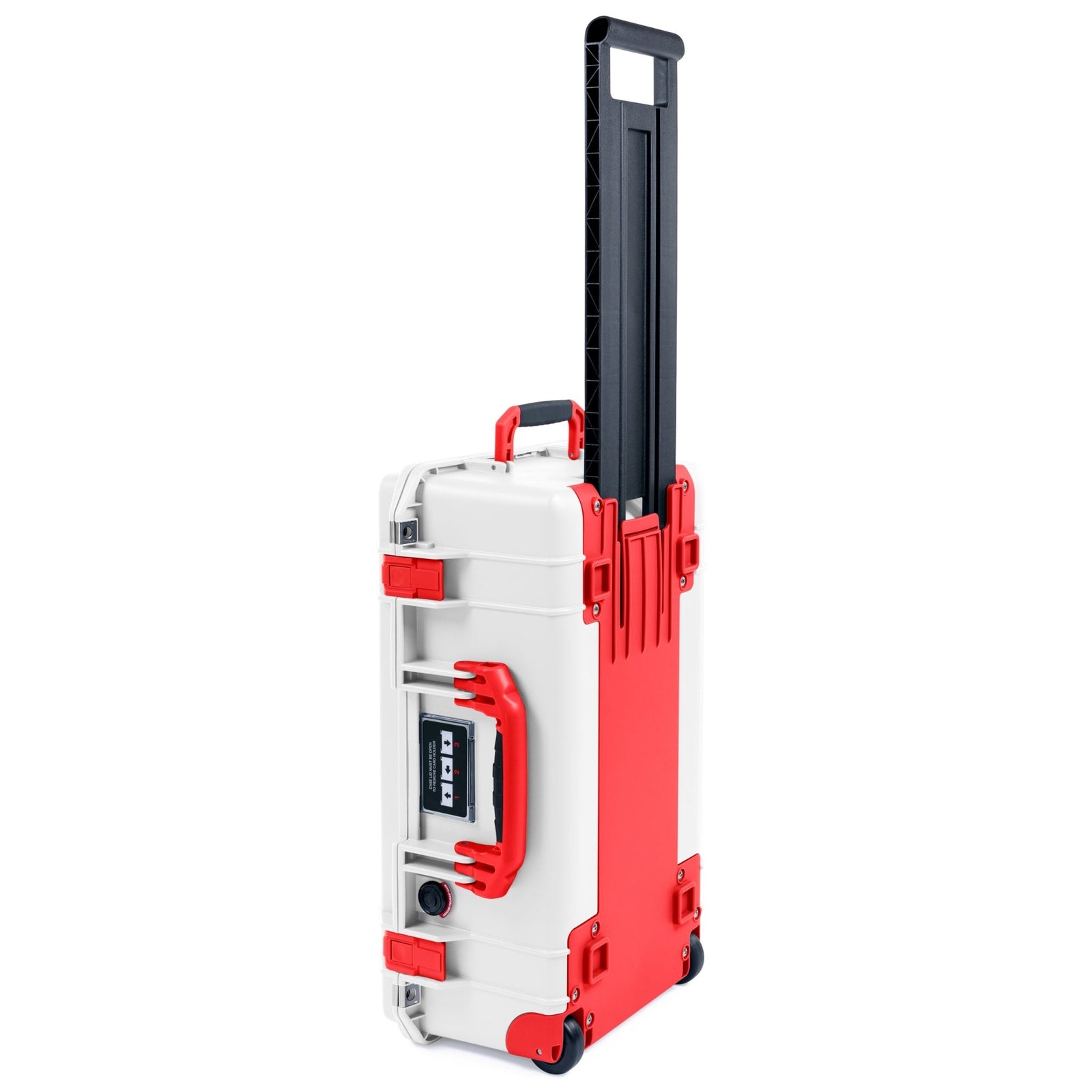 Pelican 1535 Air Carry - on Case - Whiteout & Red Trolley - Empty