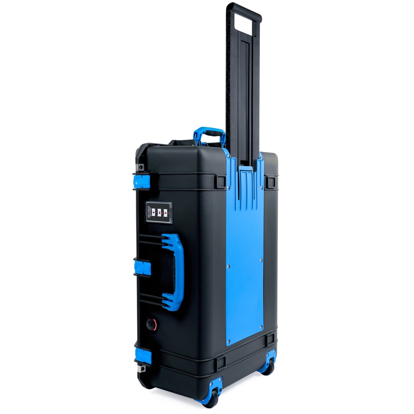 Pelican 1595 Air Case - Black & Blue Trolley - Empty