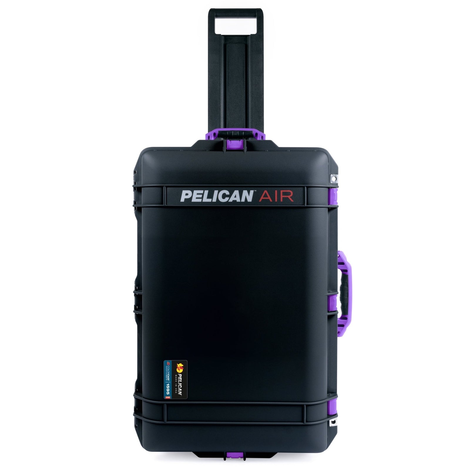 Pelican 1595 Air Case - Black & Purple - Empty