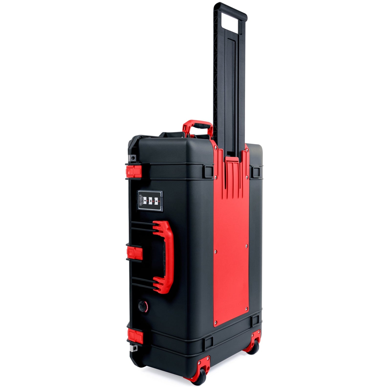 Pelican 1595 Air Case - Black & Red Trolley - Empty