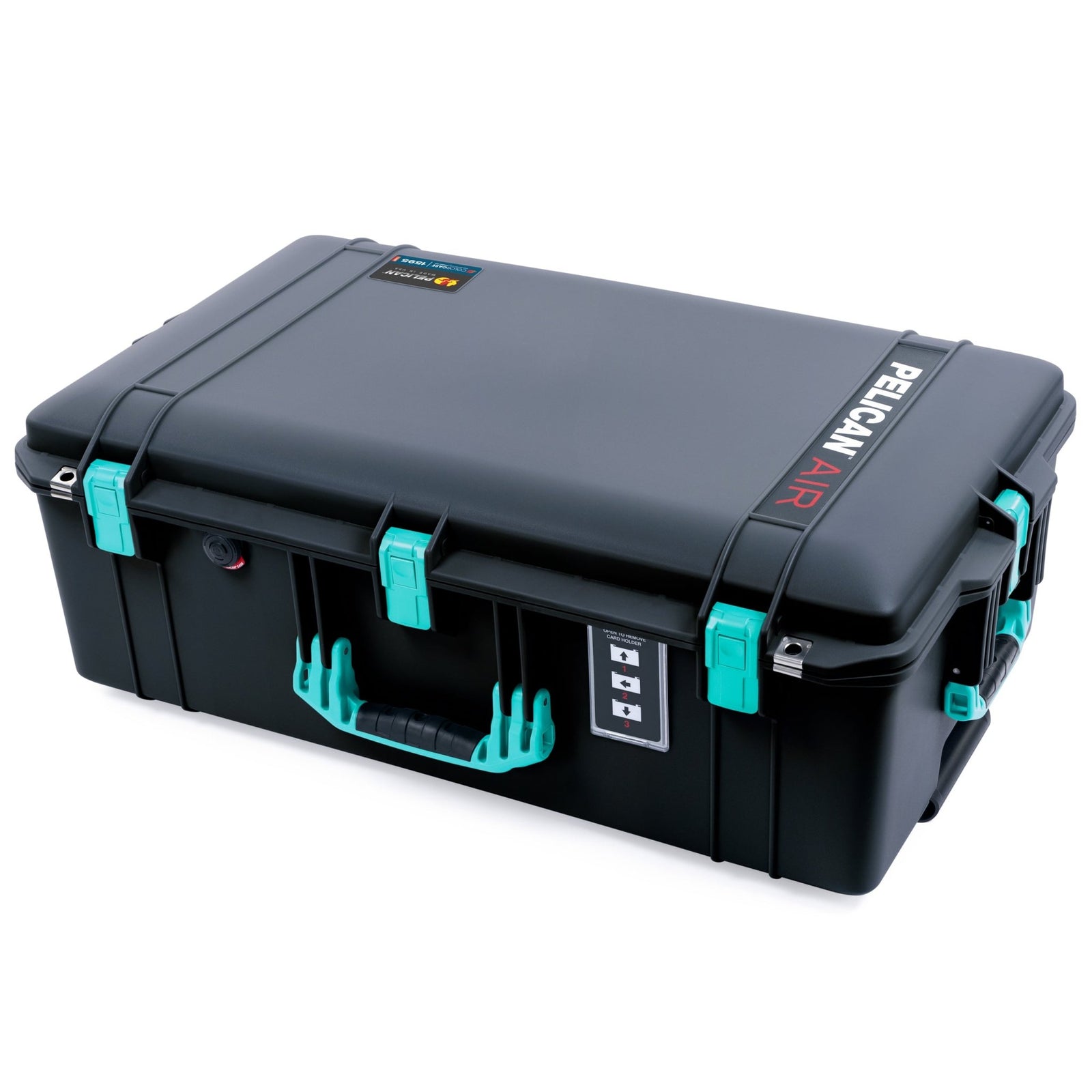 Pelican 1595 Air Case - Black & Teal - Empty