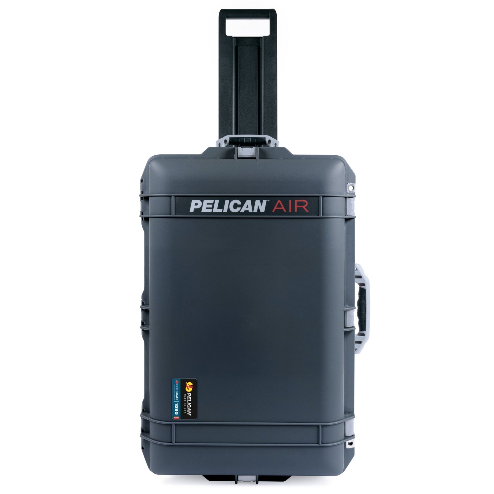 Pelican 1595 Air Case - Charcoal & Silver Trolley - Empty