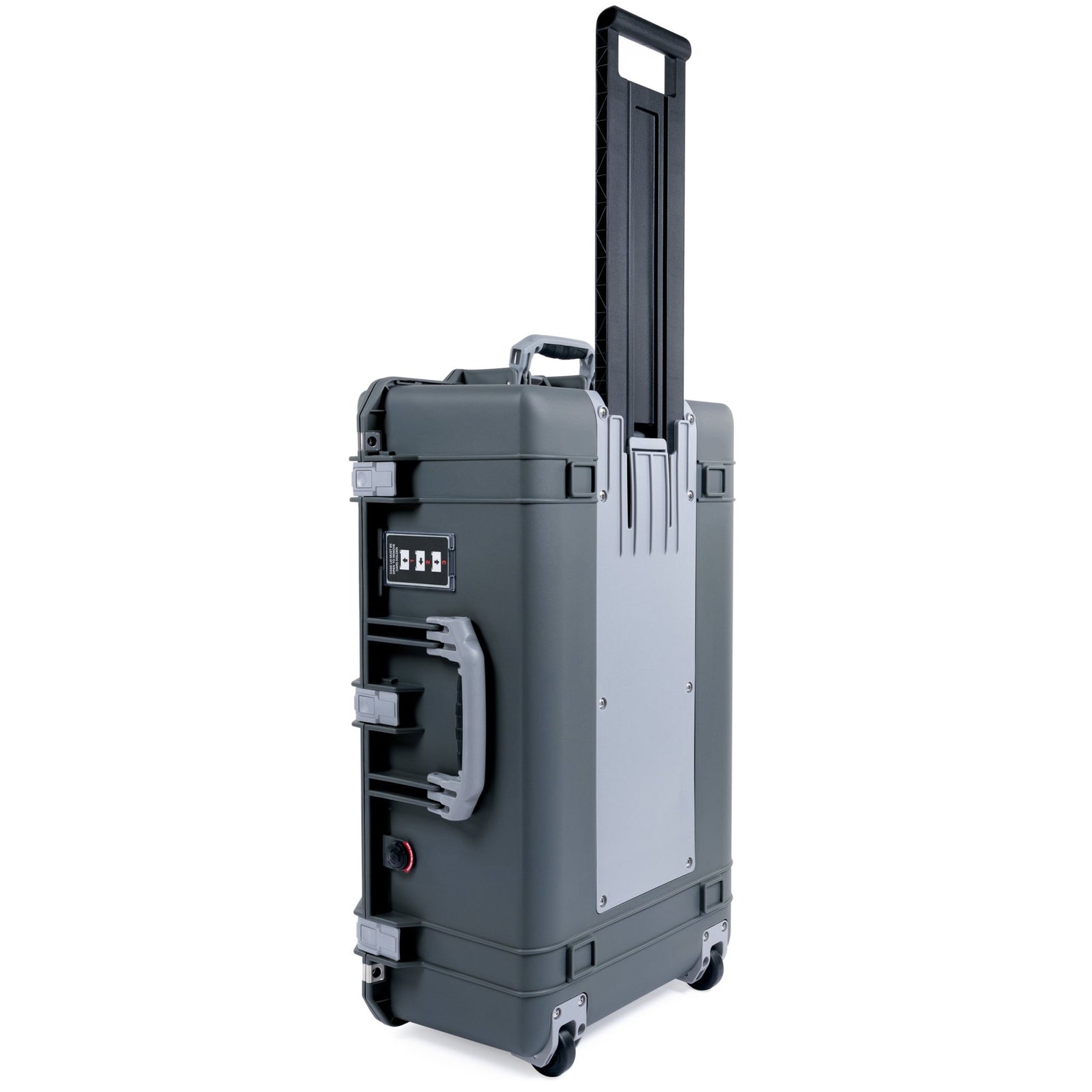 Pelican 1595 Air Case - Charcoal & Silver Trolley - Empty
